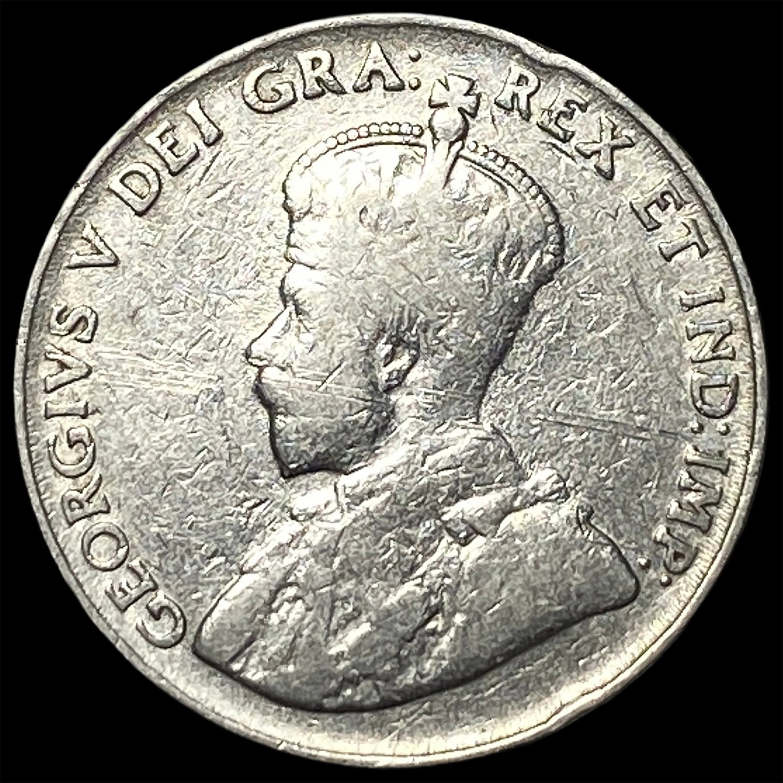 1923 Canada Nickel 5 Cents: 1923 Canada Nickel 5 Cents