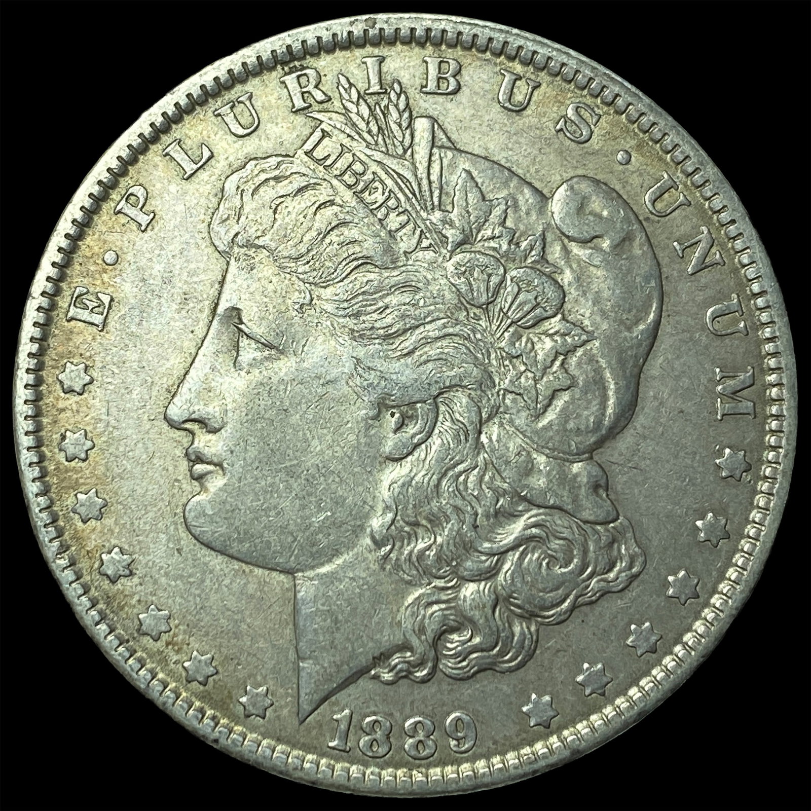 1889 Morgan Silver Dollar LIGHTLY CIRCULATED: 1889 Morgan Silver Dollar LIGHTLY CIRCULATED