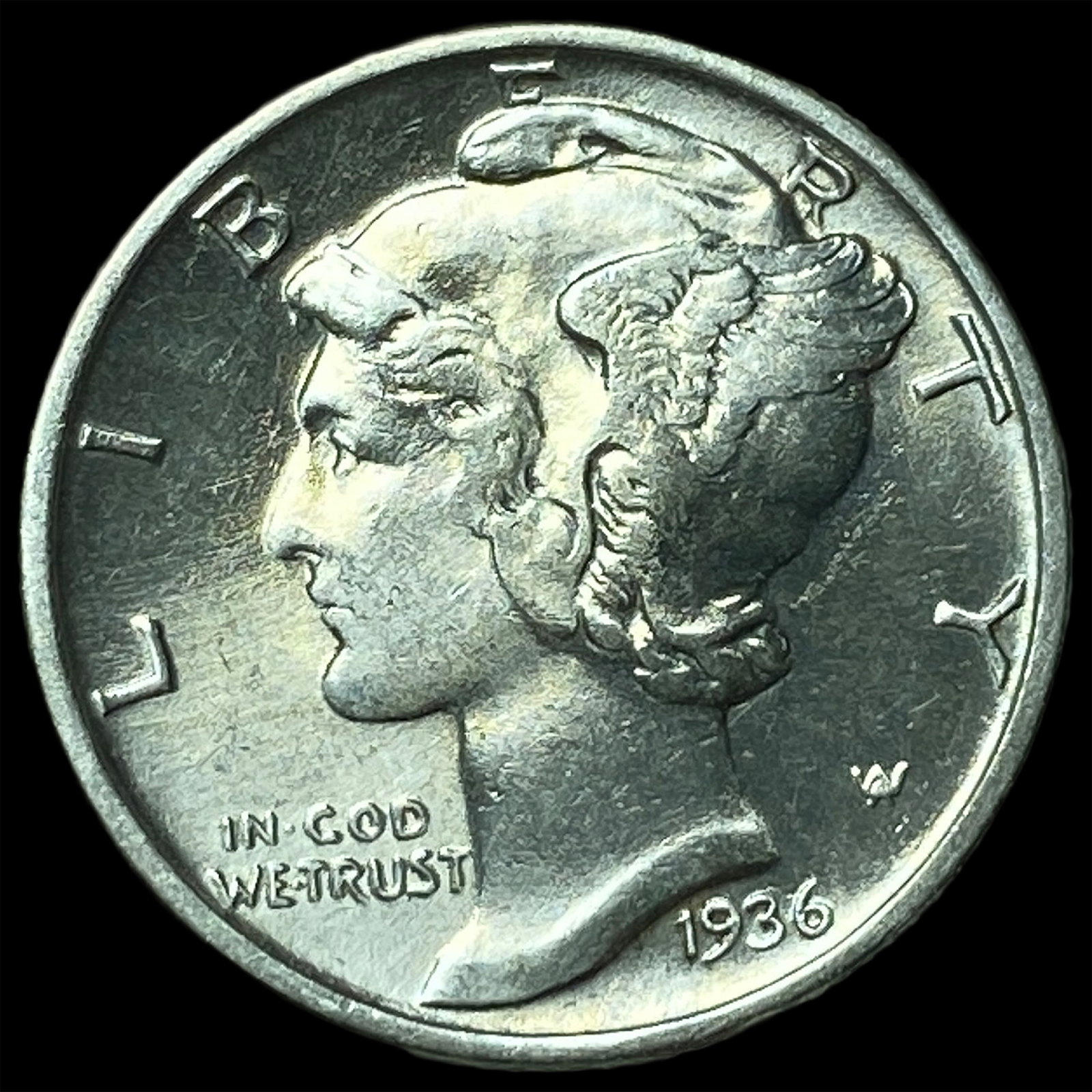 1936 Mercury Dime GEM BU (1 of 2)