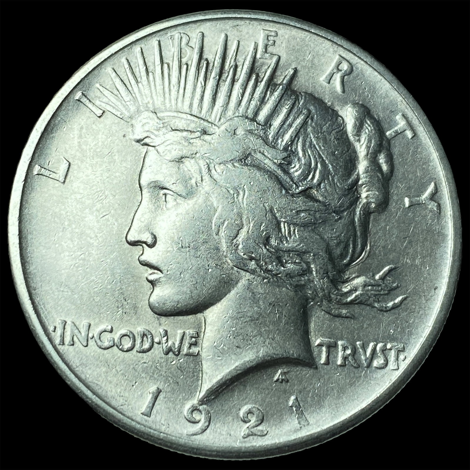 1921 Silver Peace Dollar UNCIRCULATED: 1921 Silver Peace Dollar UNCIRCULATED