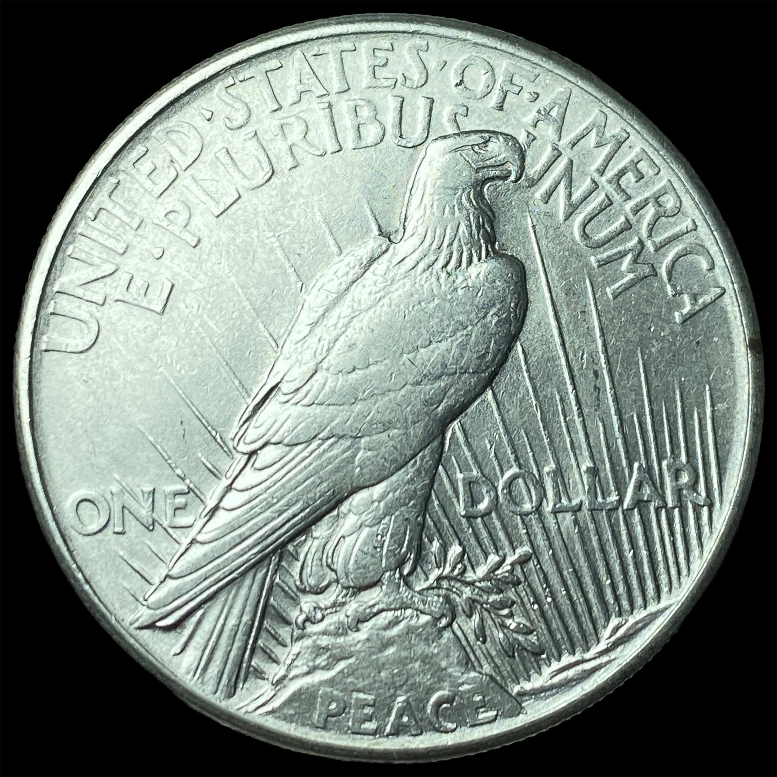 1921 Silver Peace Dollar UNCIRCULATED - 2