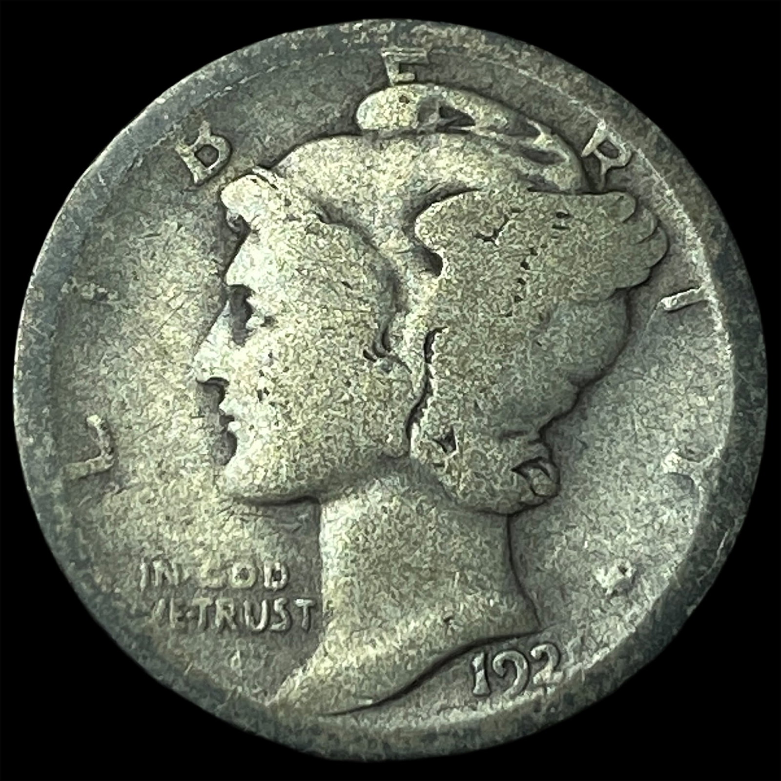 1923 Mercury Dime LIGHTLY CIRCULATED: 1923 Mercury Dime LIGHTLY CIRCULATED