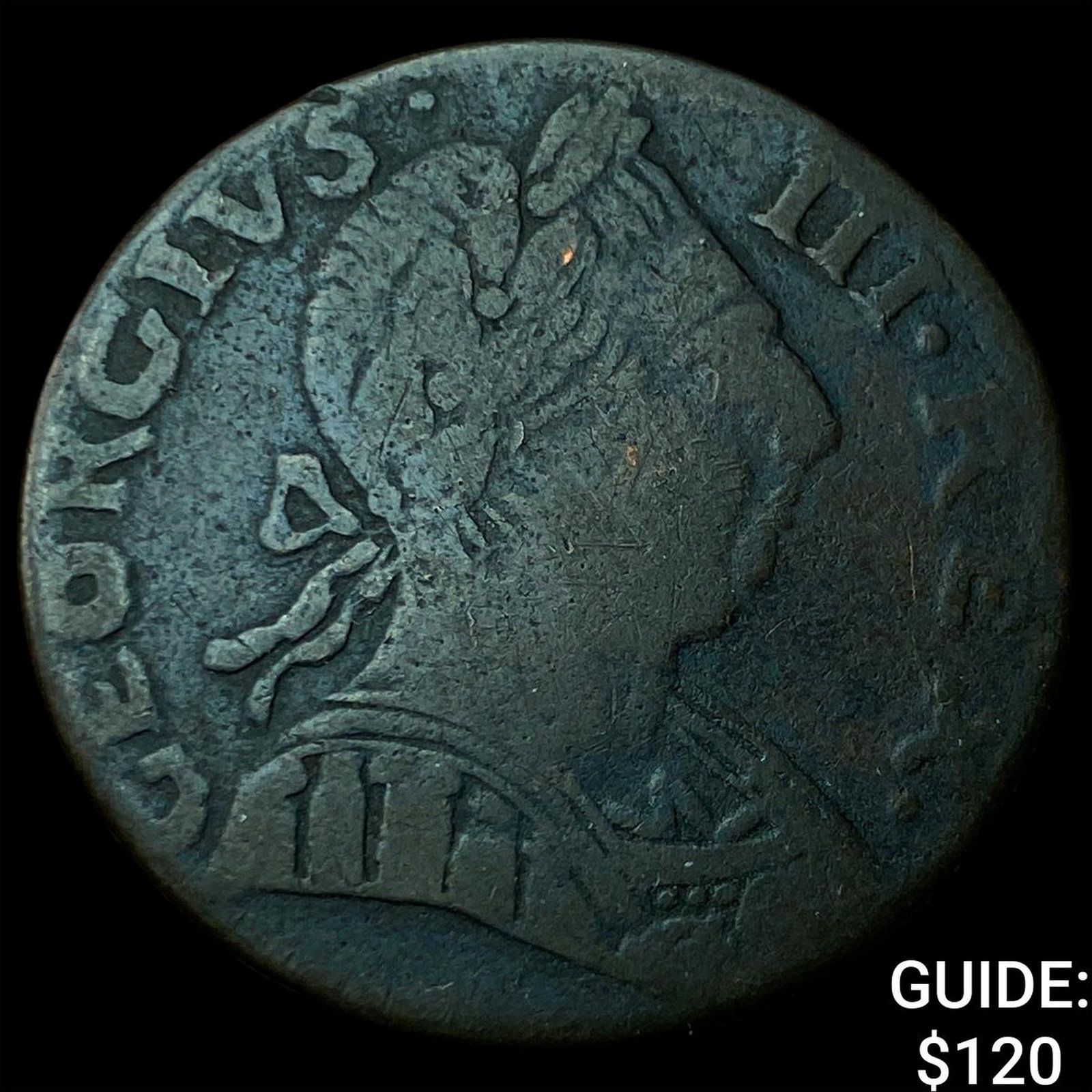 1775 Great Britain Copper 1/2 Penny (1 of 2)