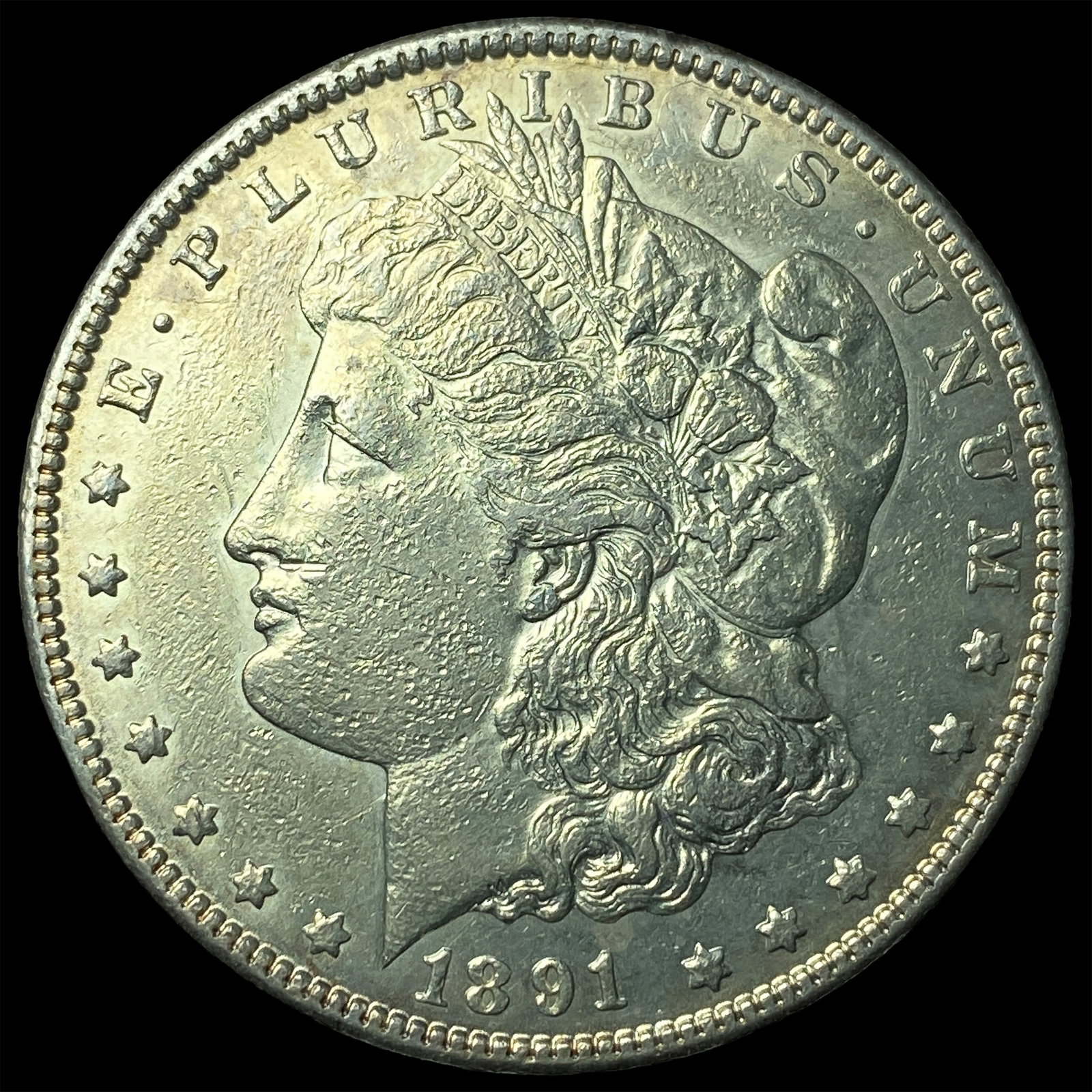 1891-CC Silver Morgan Dollar HIGH GRADE: 1891-CC Silver Morgan Dollar HIGH GRADE