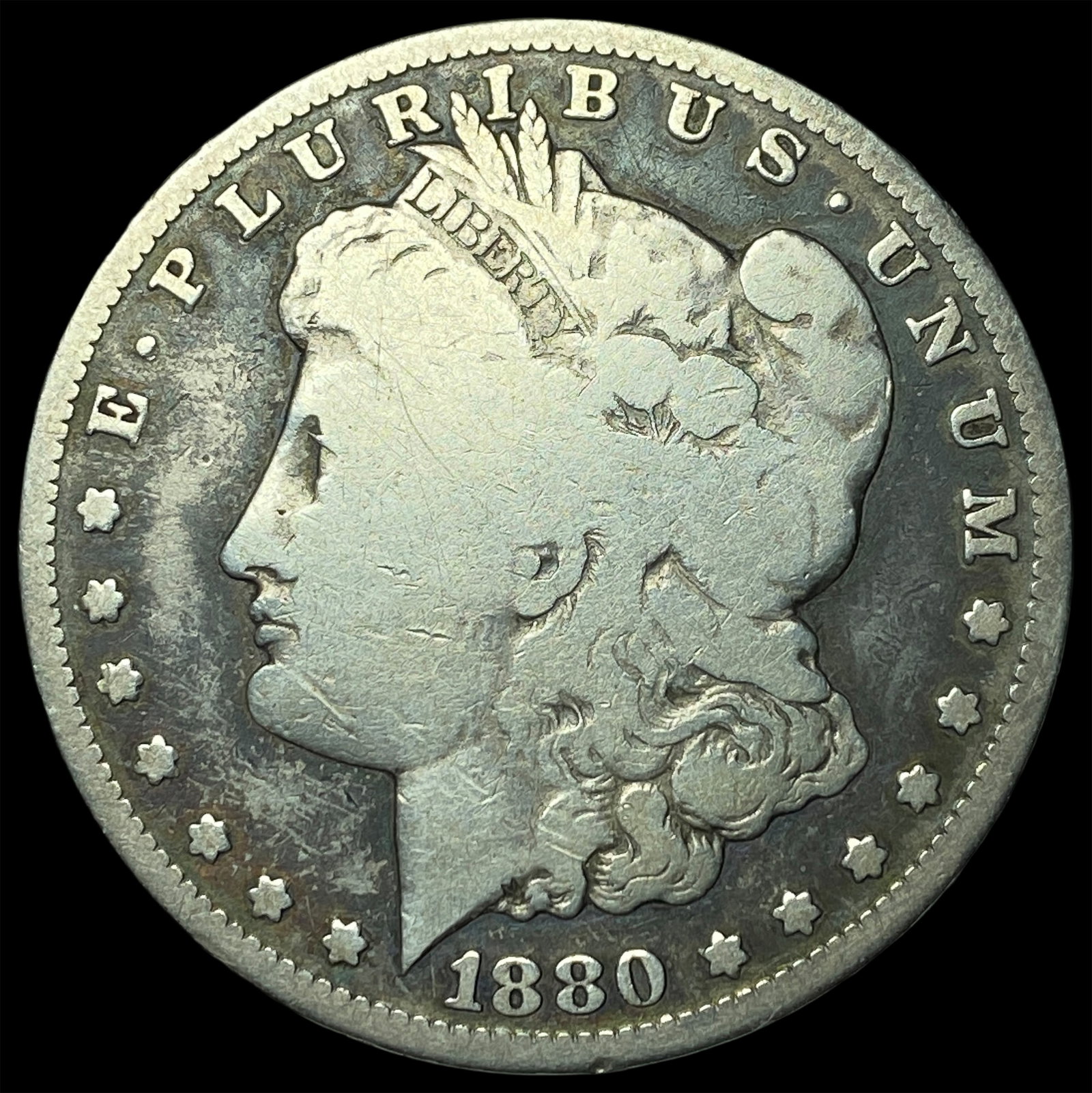 1880-O Silver Morgan Dollar NICELY CIRCULATED: 1880-O Silver Morgan Dollar NICELY CIRCULATED