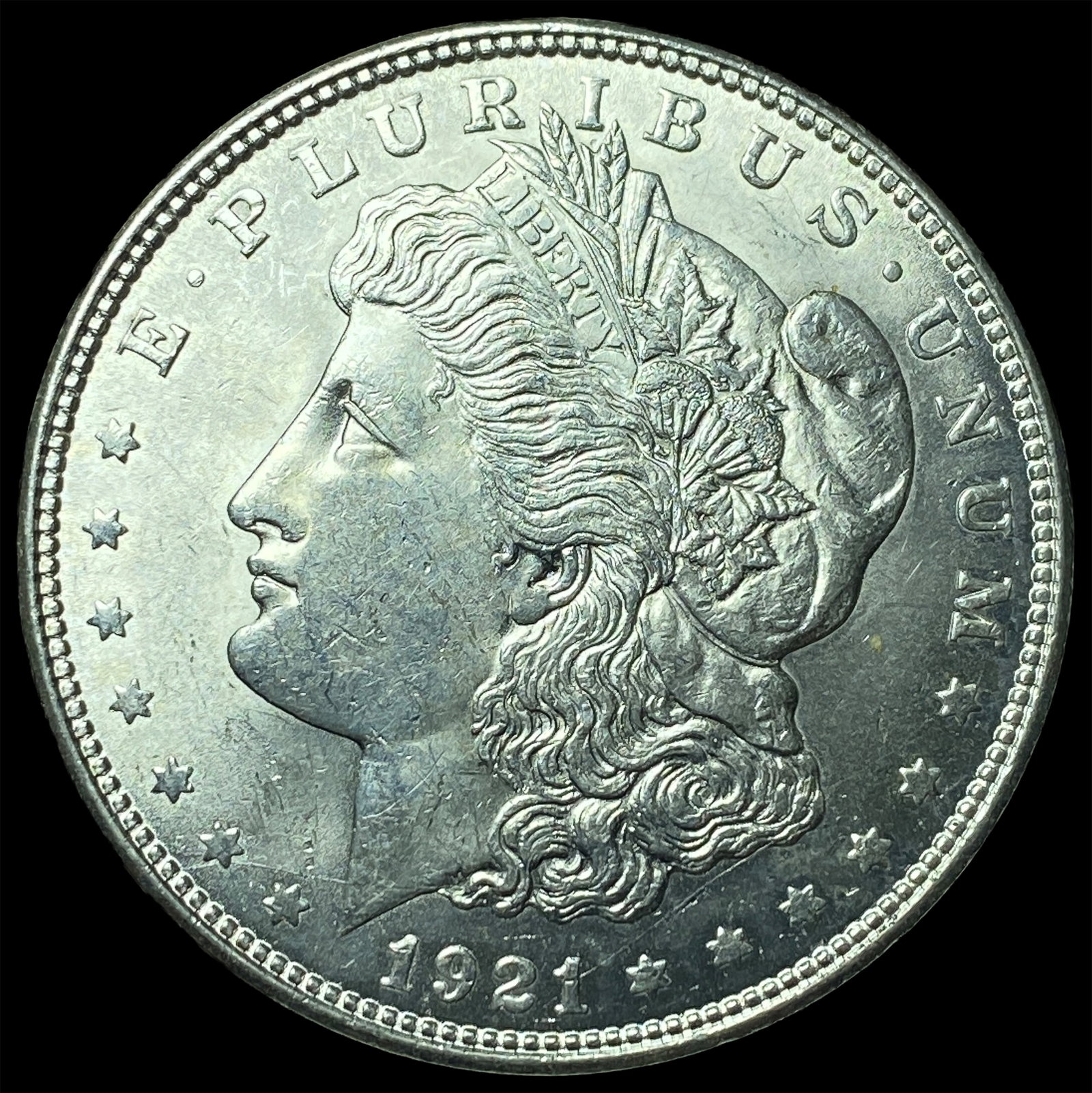 1921 Silver Morgan Dollar UNCIRCULATED: 1921 Silver Morgan Dollar UNCIRCULATED