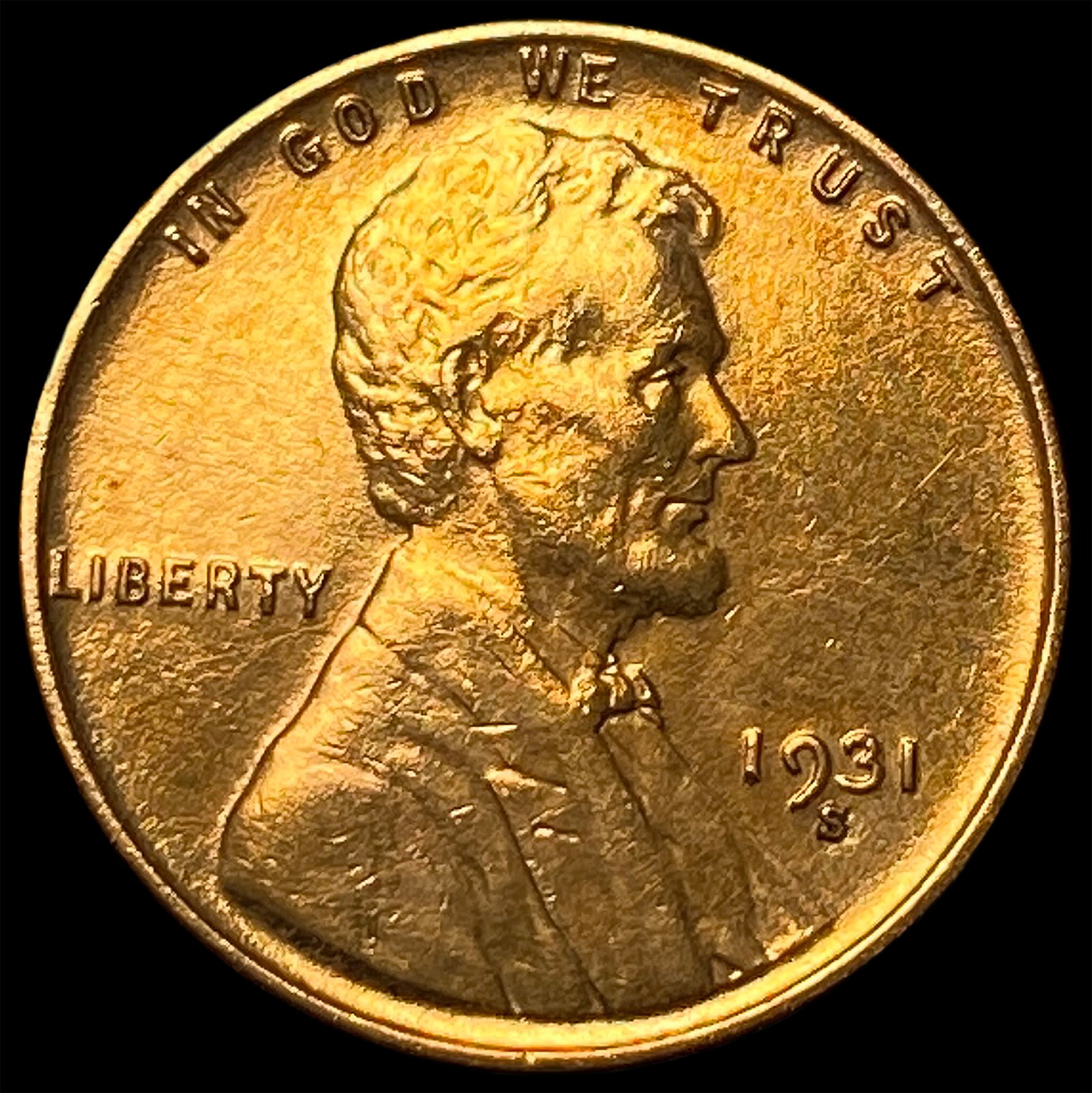 1931-S Lincoln Wheat Cent UNCIRCULATED: 1931-S Lincoln Wheat Cent UNCIRCULATED