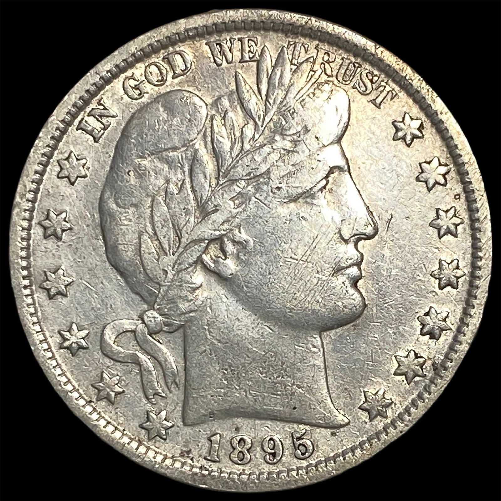 1895 Barber Half Dollar (1 of 2)