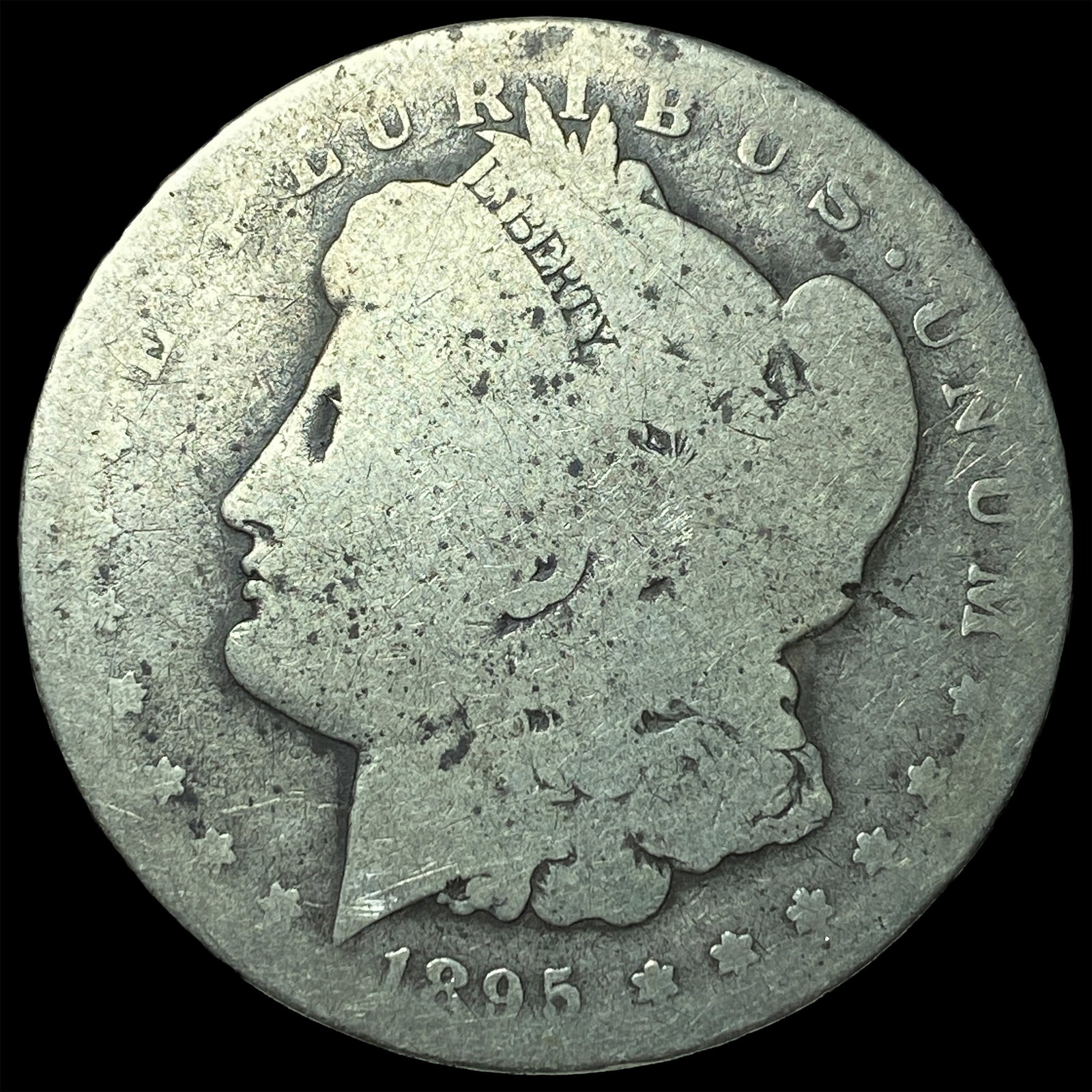 1895 Morgan Silver Dollar NICELY CIRCULATED (1 of 2)