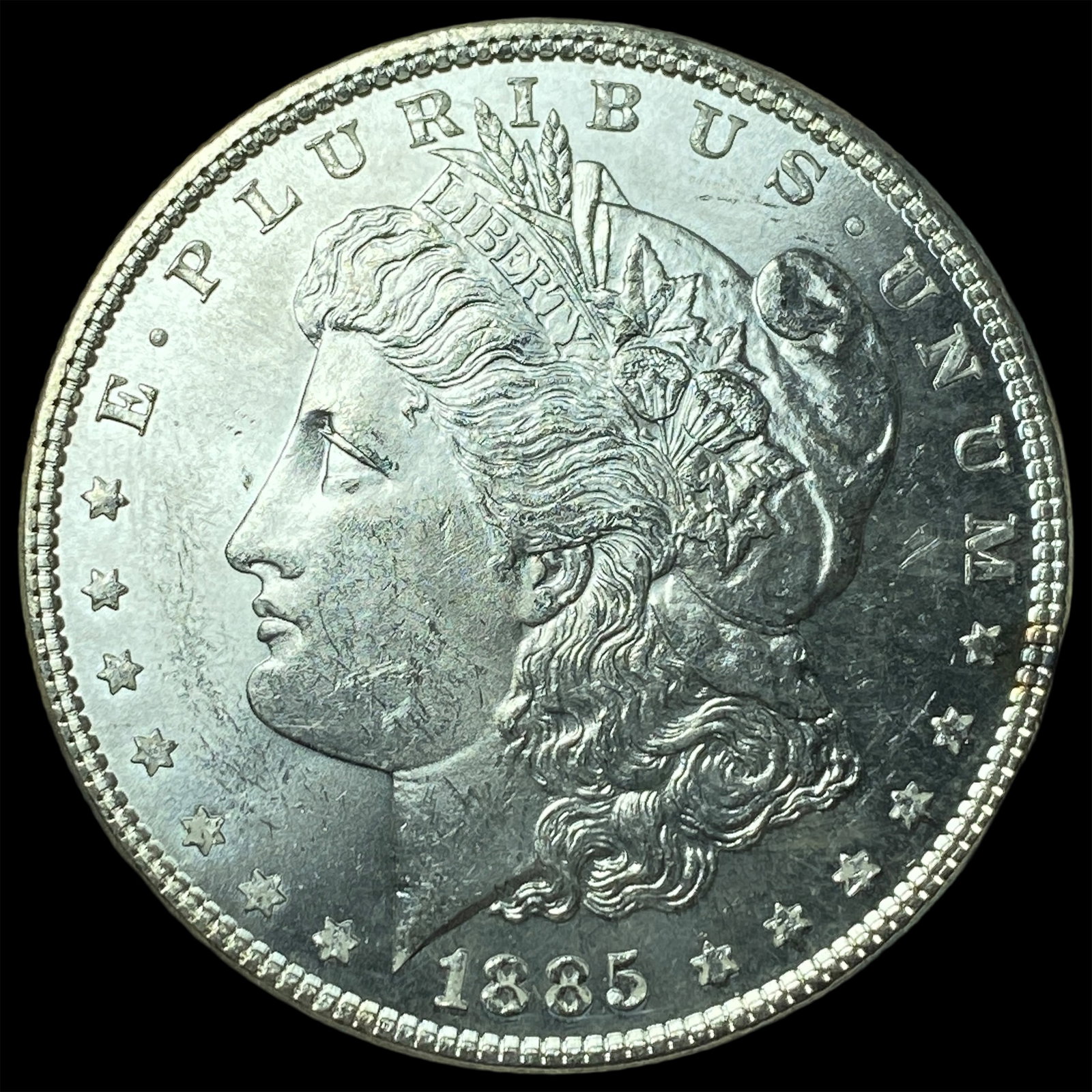 1885 Morgan Silver Dollar CHOICE BU: 1885 Morgan Silver Dollar CHOICE BU