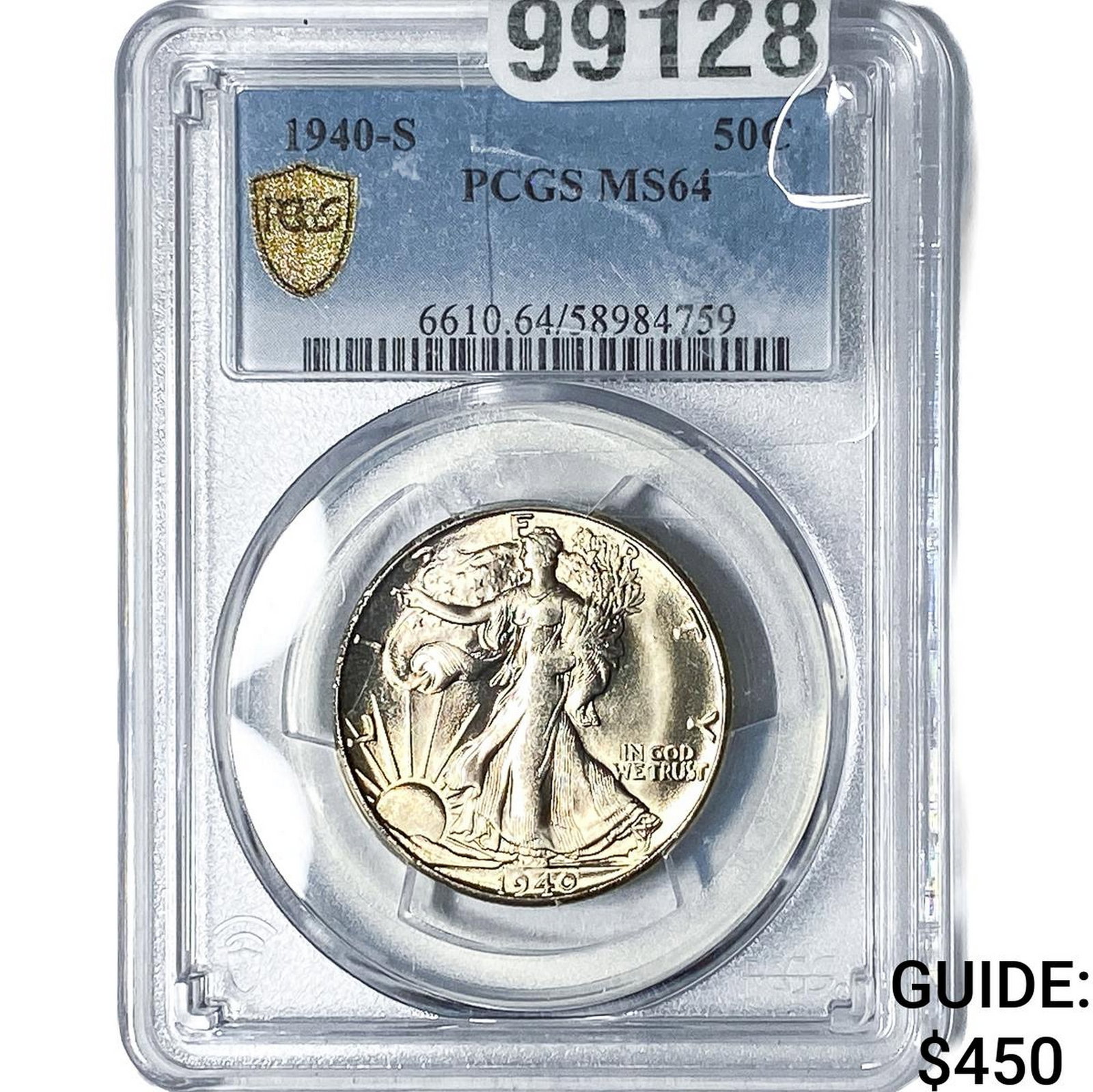 1940-S Walking Liberty Half Dollar PCGS MS64 (1 of 2)