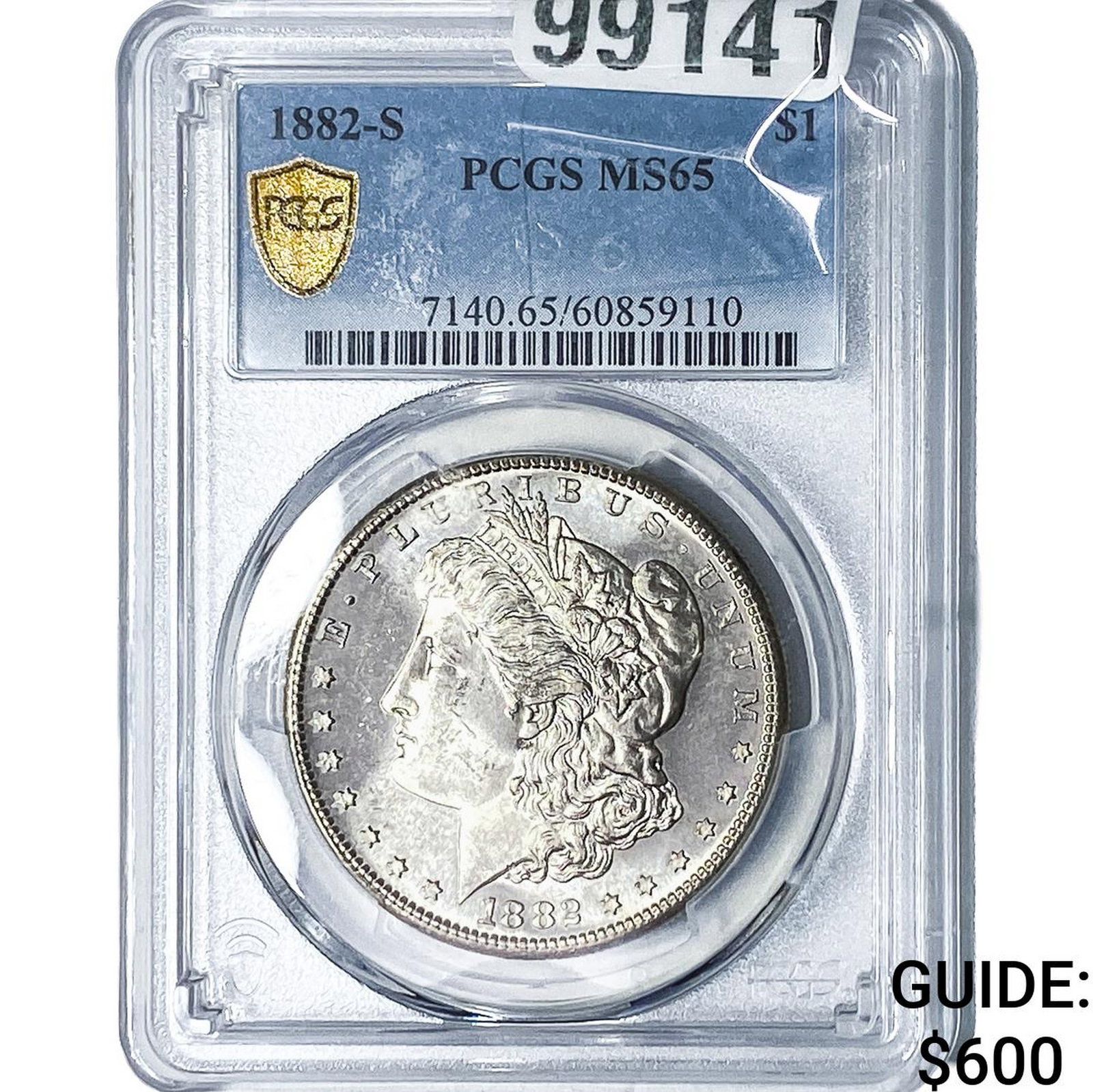 1882-S Morgan Silver Dollar PCGS MS65 (1 of 2)