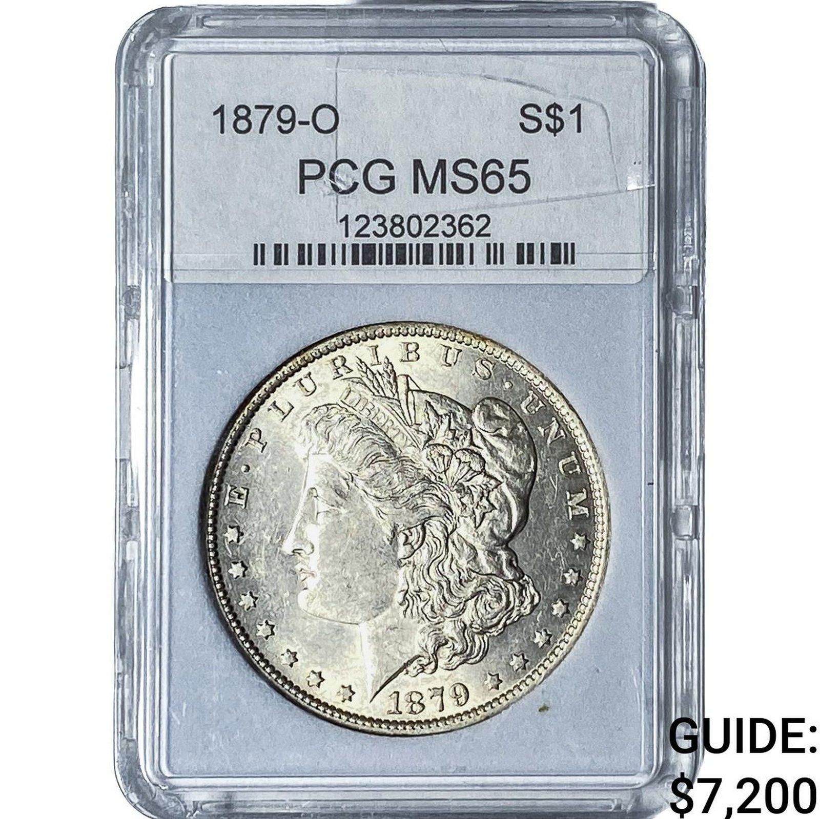 1879-O Morgan Silver Dollar PCG MS65 (1 of 2)
