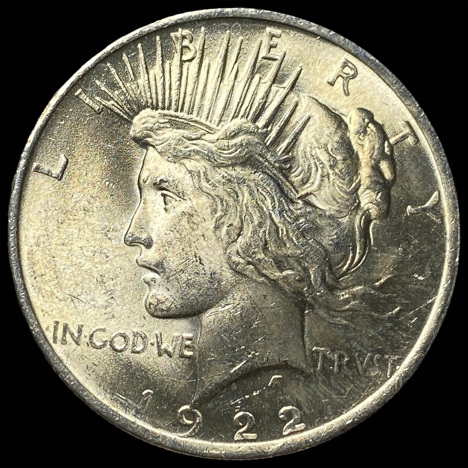 1922 Peace Silver Dollar CHOICE BU: 1922 Peace Silver Dollar CHOICE BU