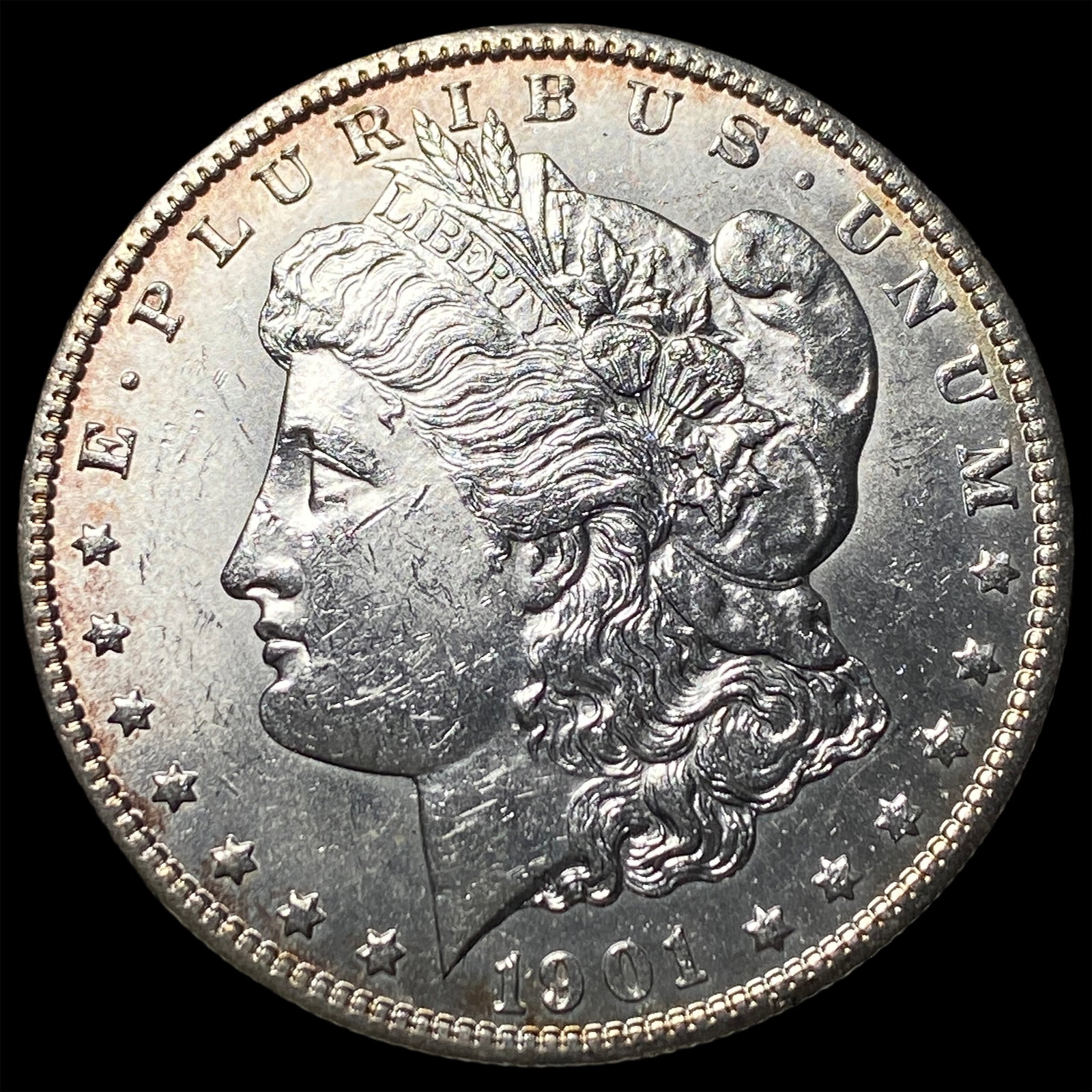 1901-O Silver Morgan Dollar UNCIRCULATED: 1901-O Silver Morgan Dollar UNCIRCULATED