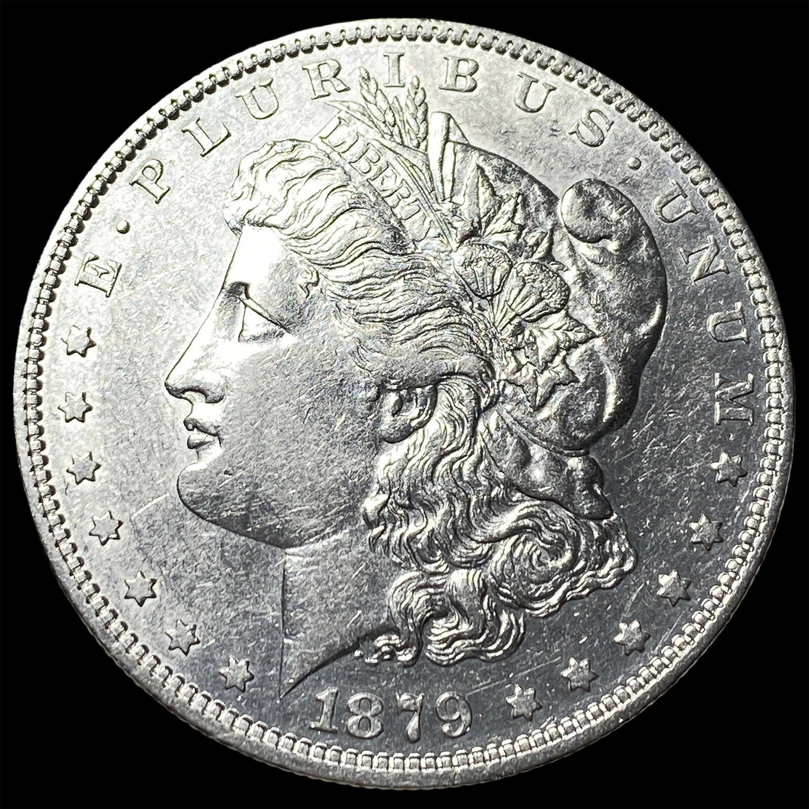 1879-O Silver Morgan Dollar CHOICE AU: 1879-O Silver Morgan Dollar CHOICE AU