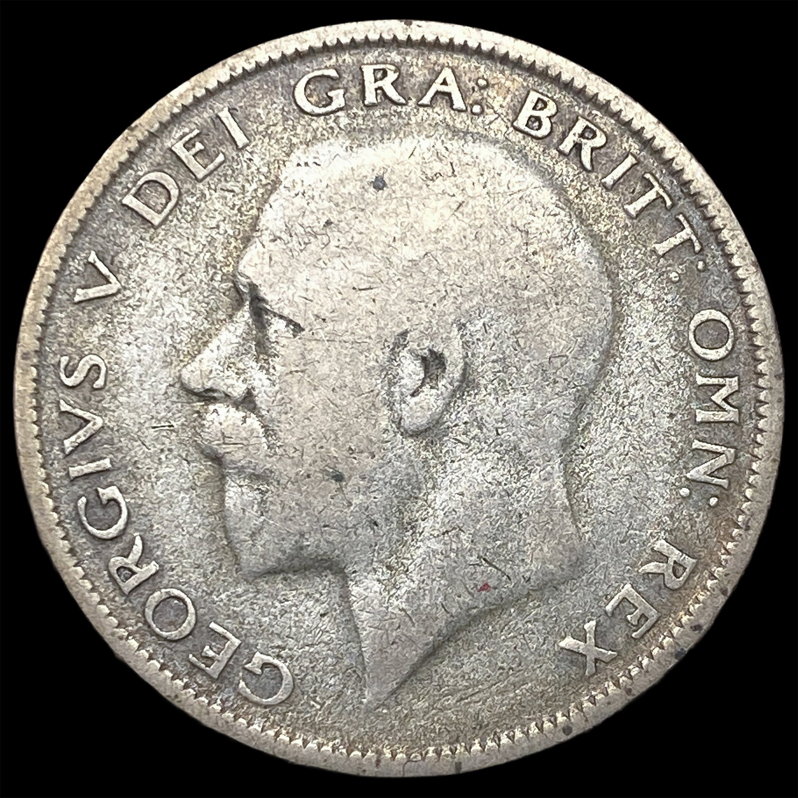 1930 Great Britain George V Silver 1/2 Crown (1 of 2)