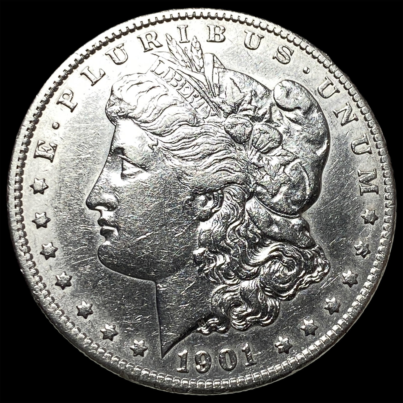 1901-S Silver Morgan Dollar CHOICE AU (1 of 2)