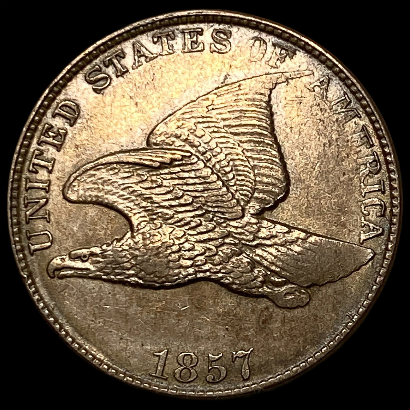 1857 Flying Eagle Cent UNCIRCULATED (1 of 2)