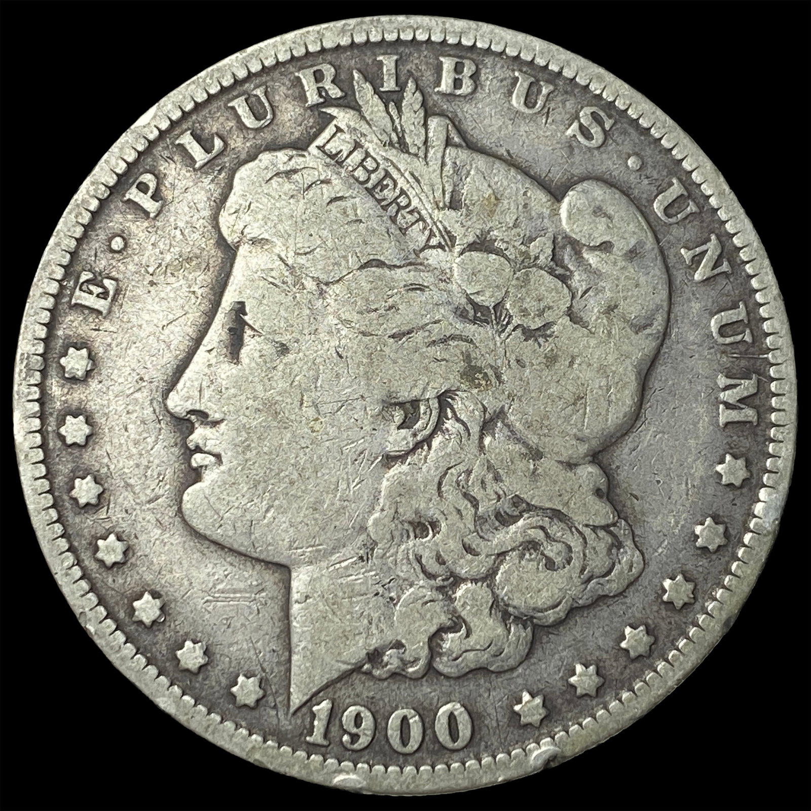 1900-O/CC Silver Morgan Dollar LIGHTLY CIRCULATED: 1900-O/CC Silver Morgan Dollar LIGHTLY CIRCULATED