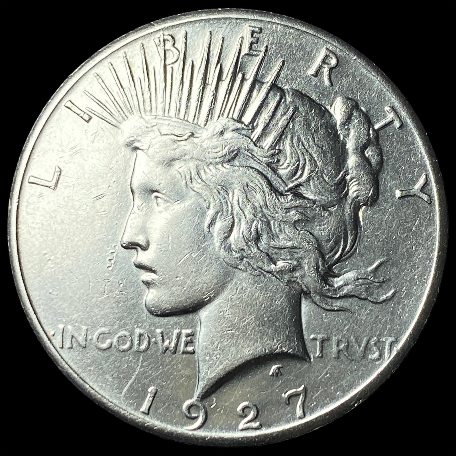 1927 Silver Peace Dollar UNCIRCULATED: 1927 Silver Peace Dollar UNCIRCULATED