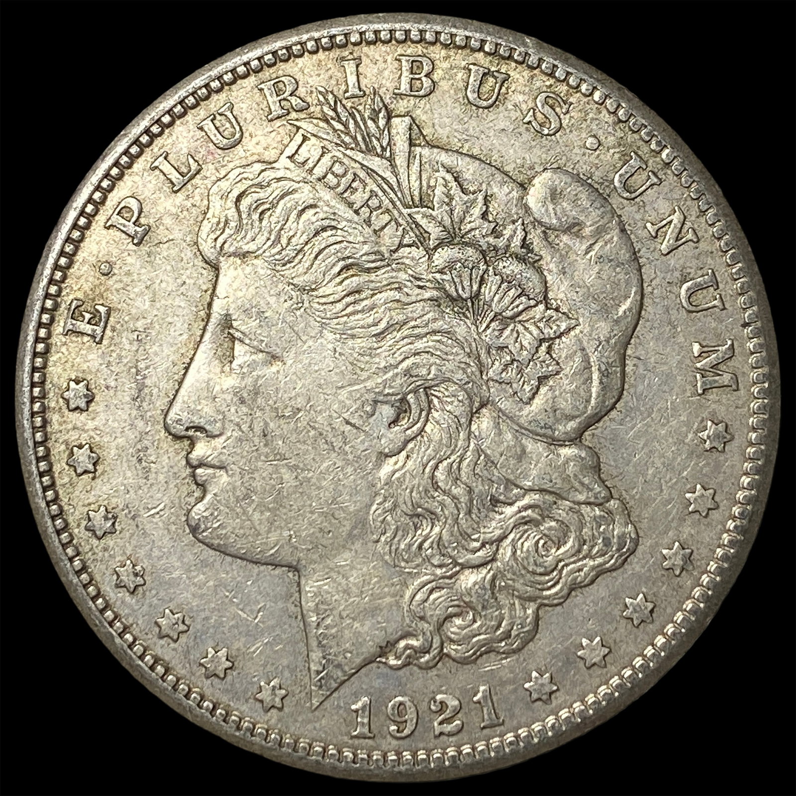 1921-S Silver Morgan Dollar NEARLY UNCIRCULATED: 1921-S Silver Morgan Dollar NEARLY UNCIRCULATED