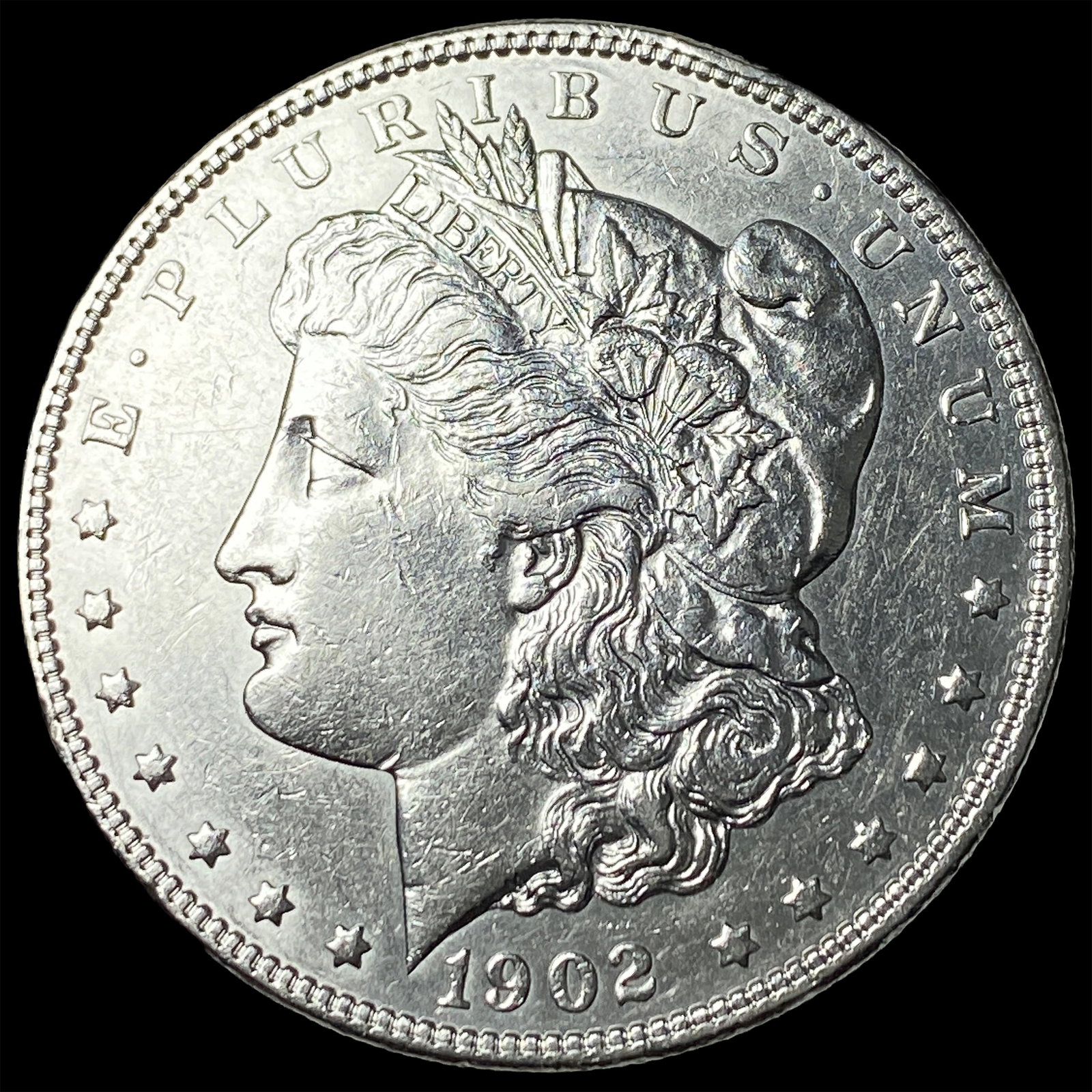 1902 Morgan Silver Dollar UNCIRCULATED: 1902 Morgan Silver Dollar UNCIRCULATED