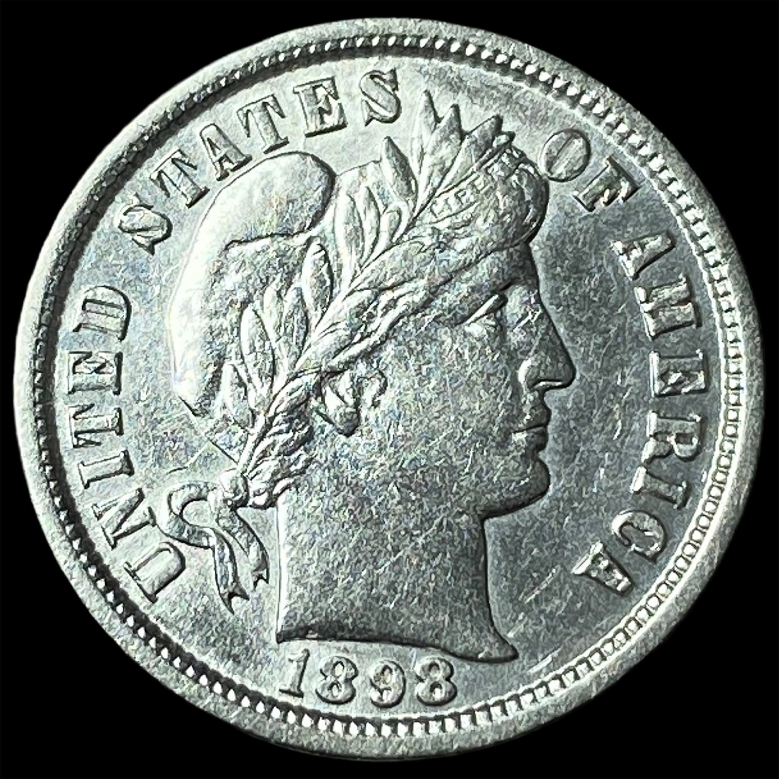 1893 Silver Barber Dime UNCIRCULATED: 1893 Silver Barber Dime UNCIRCULATED