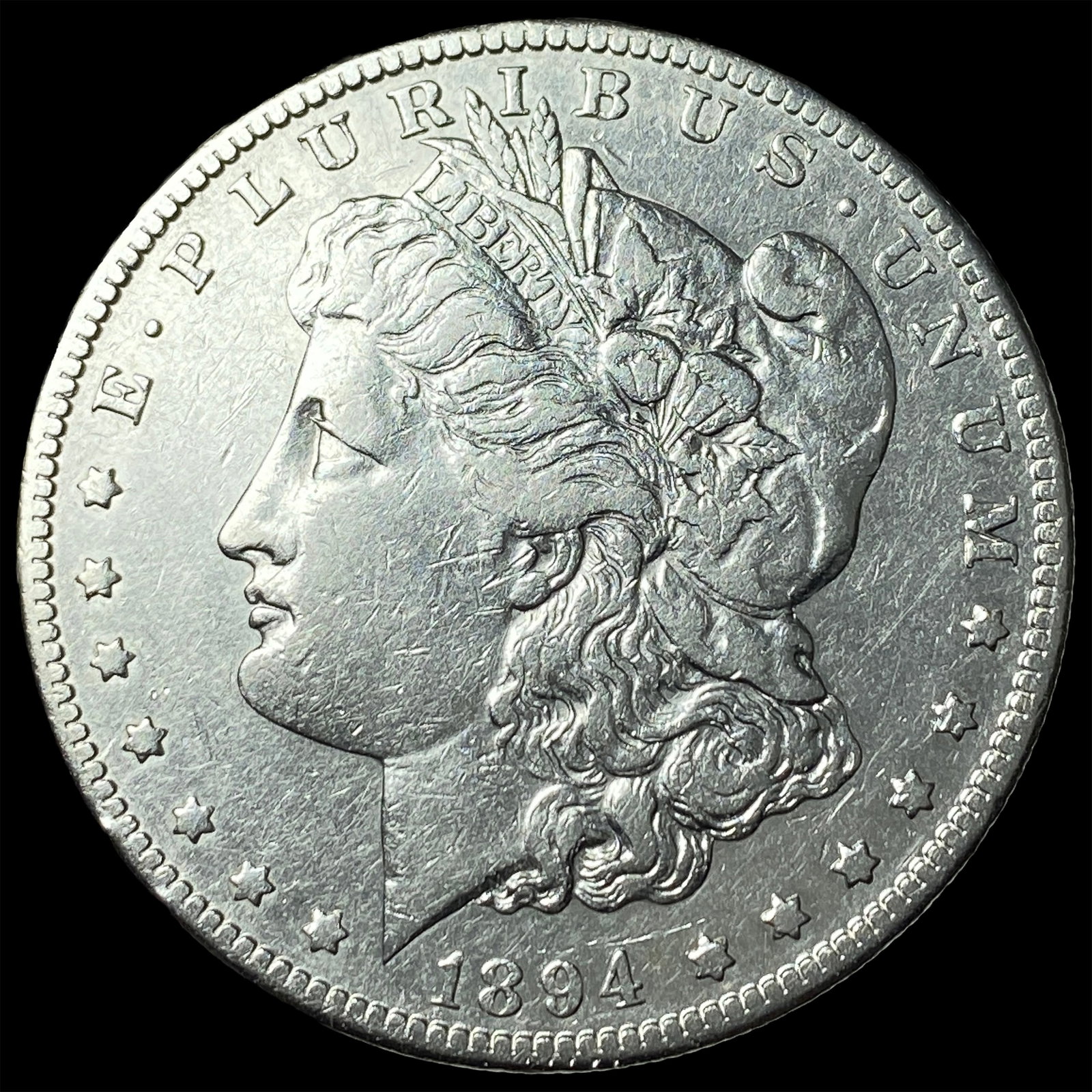 1894-S Silver Morgan Dollar CLOSELY UNCIRCULATED (1 of 2)