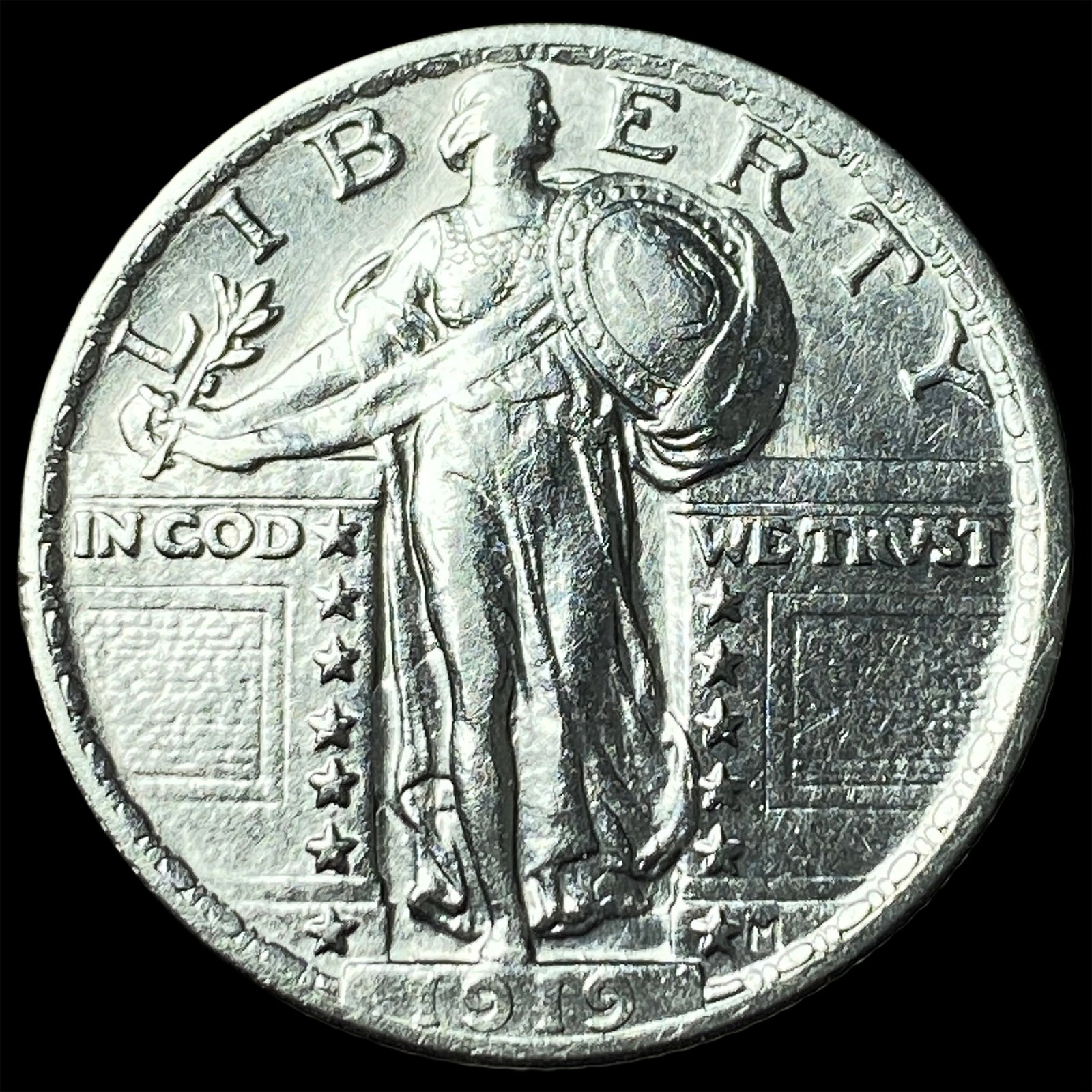1919 Standing Liberty Quarter UNCIRCULATED: 1919 Standing Liberty Quarter UNCIRCULATED