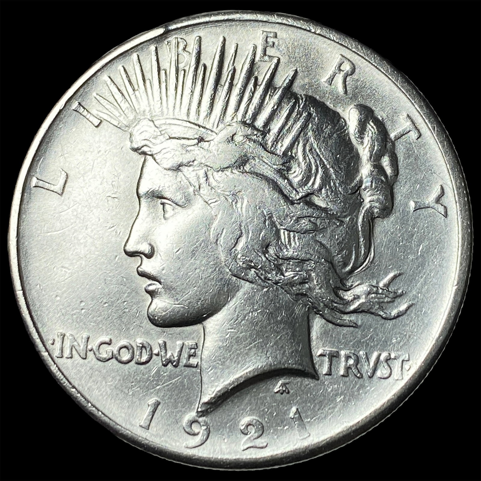 1921 Silver Peace Dollar UNCIRCULATED: 1921 Silver Peace Dollar UNCIRCULATED