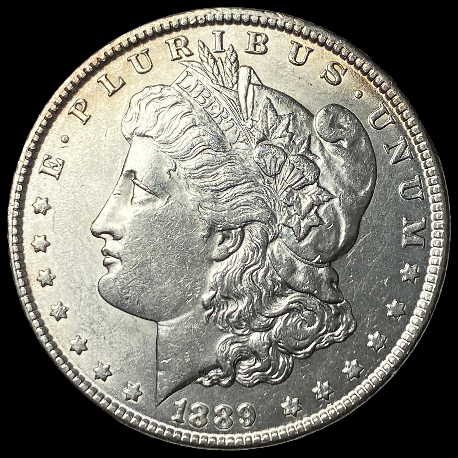 1889 Silver Morgan Dollar CHOICE BU: 1889 Silver Morgan Dollar CHOICE BU