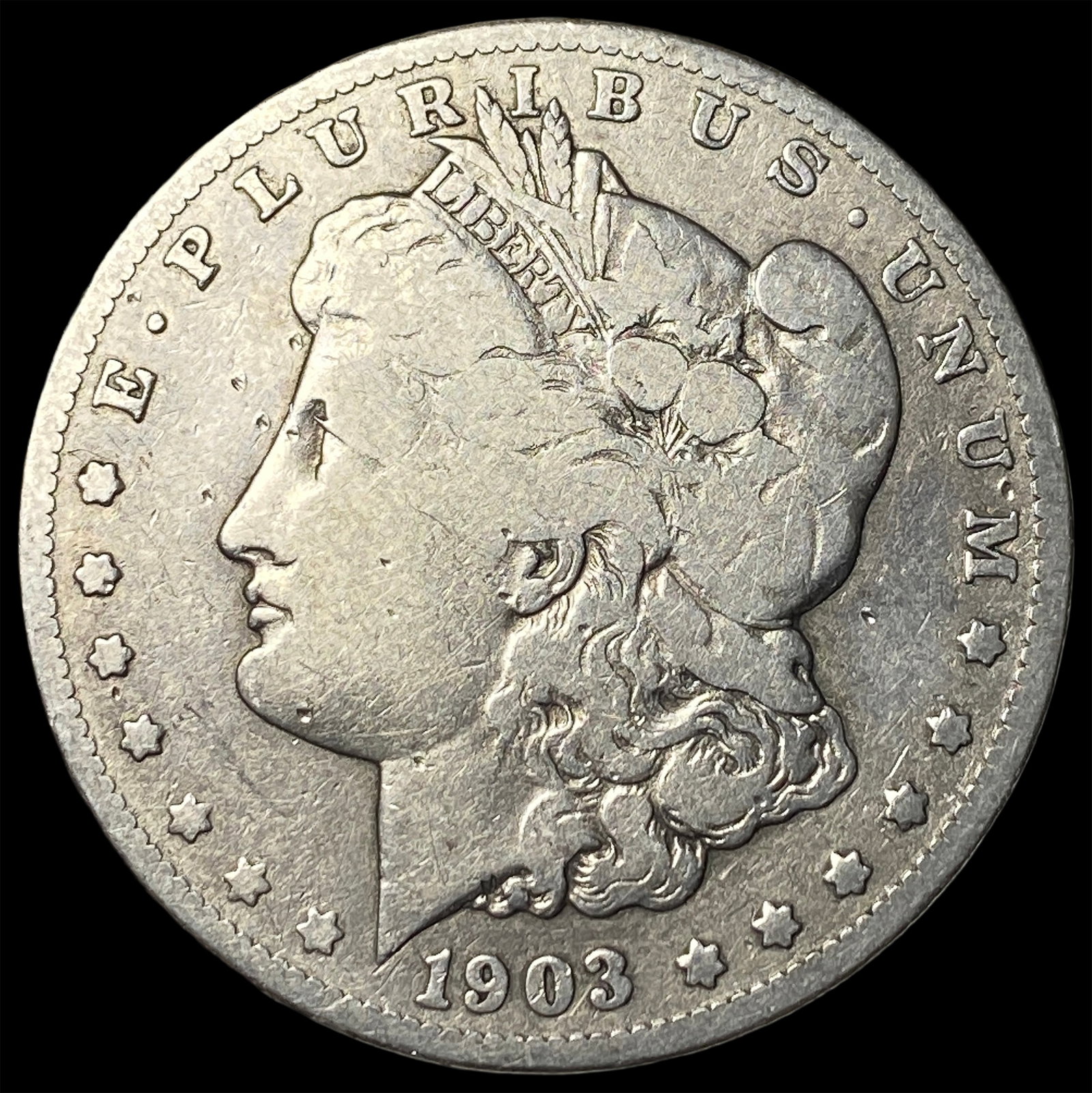 1903-S Morgan Silver Dollar LIGHTLY CIRCULATED: 1903-S Morgan Silver Dollar LIGHTLY CIRCULATED