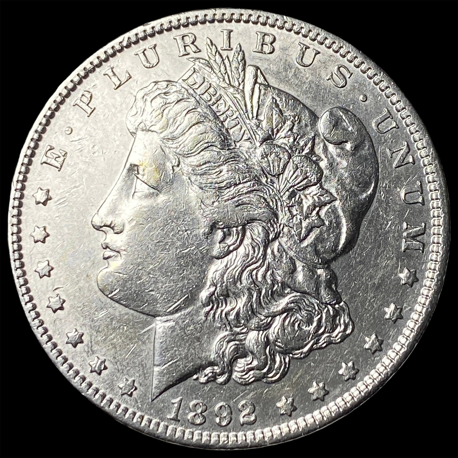 1892 Morgan Silver Dollar UNCIRCULATED: 1892 Morgan Silver Dollar UNCIRCULATED