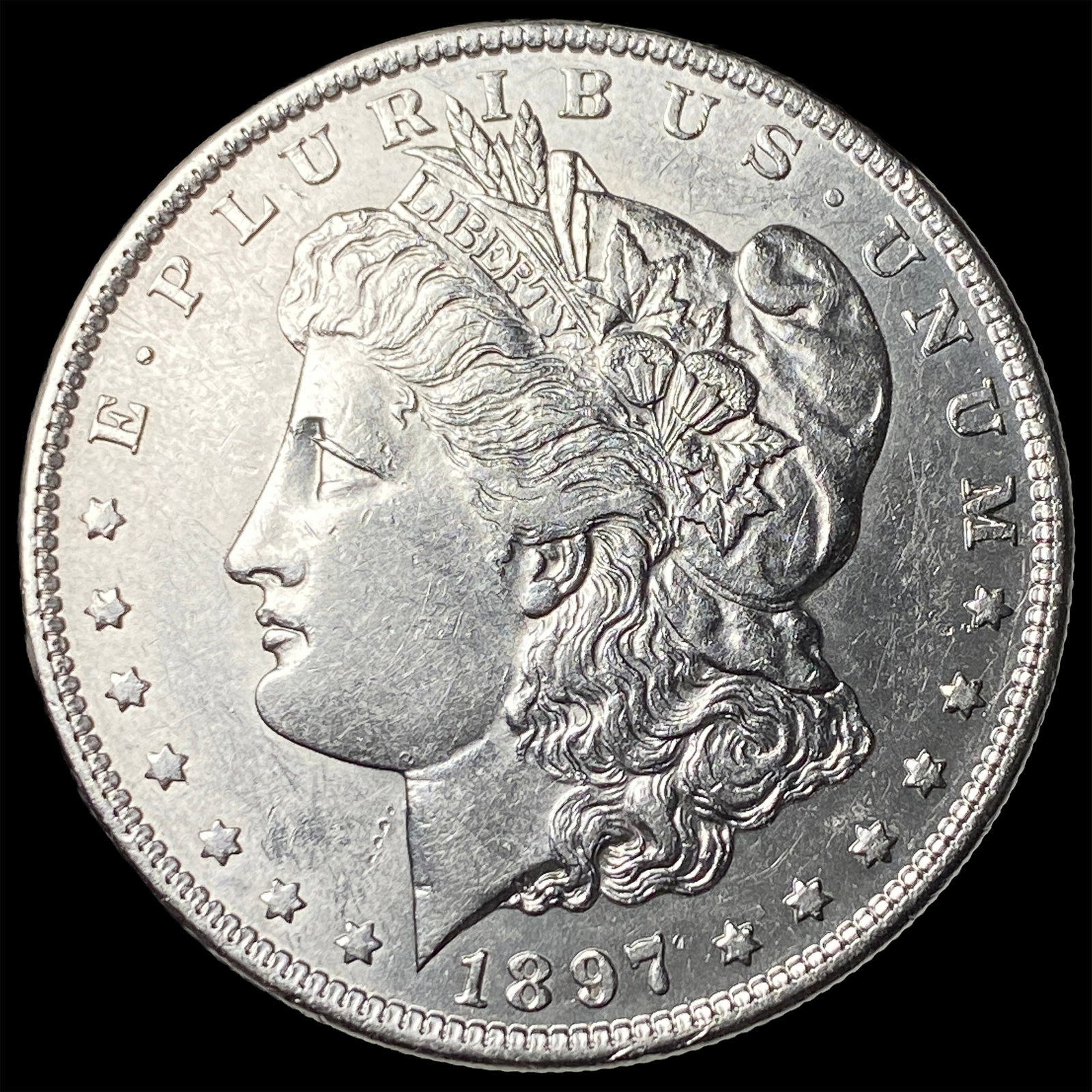 1897-S Silver Morgan Dollar UNCIRCULATED: 1897-S Silver Morgan Dollar UNCIRCULATED