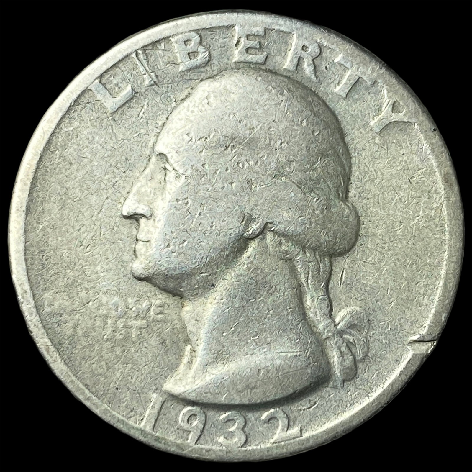 1932-S Silver Washington Quarter LIGHTLY CIRCULATED: 1932-S Silver Washington Quarter LIGHTLY CIRCULATED