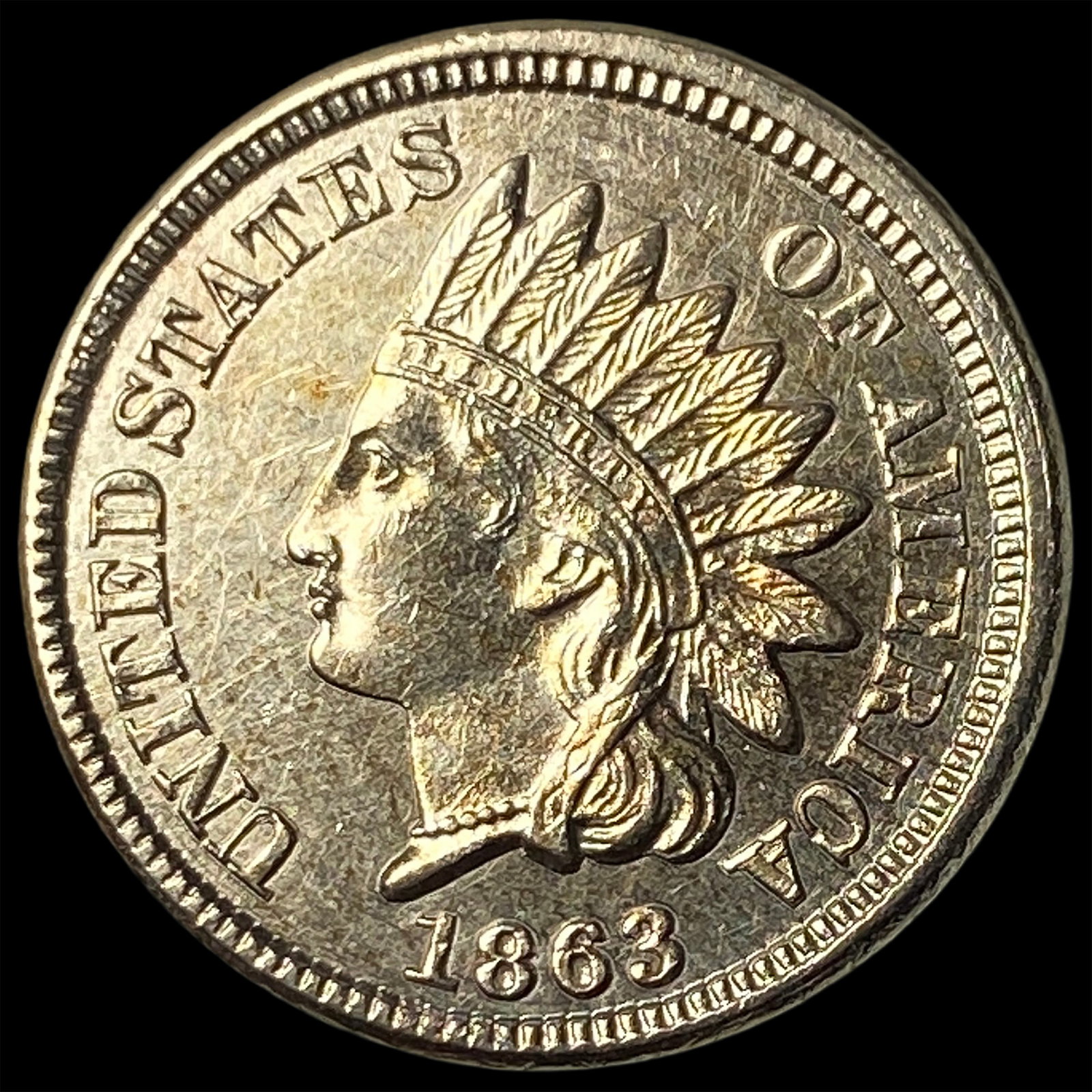 1863 Indian Head Cent UNCIRCULATED: 1863 Indian Head Cent UNCIRCULATED