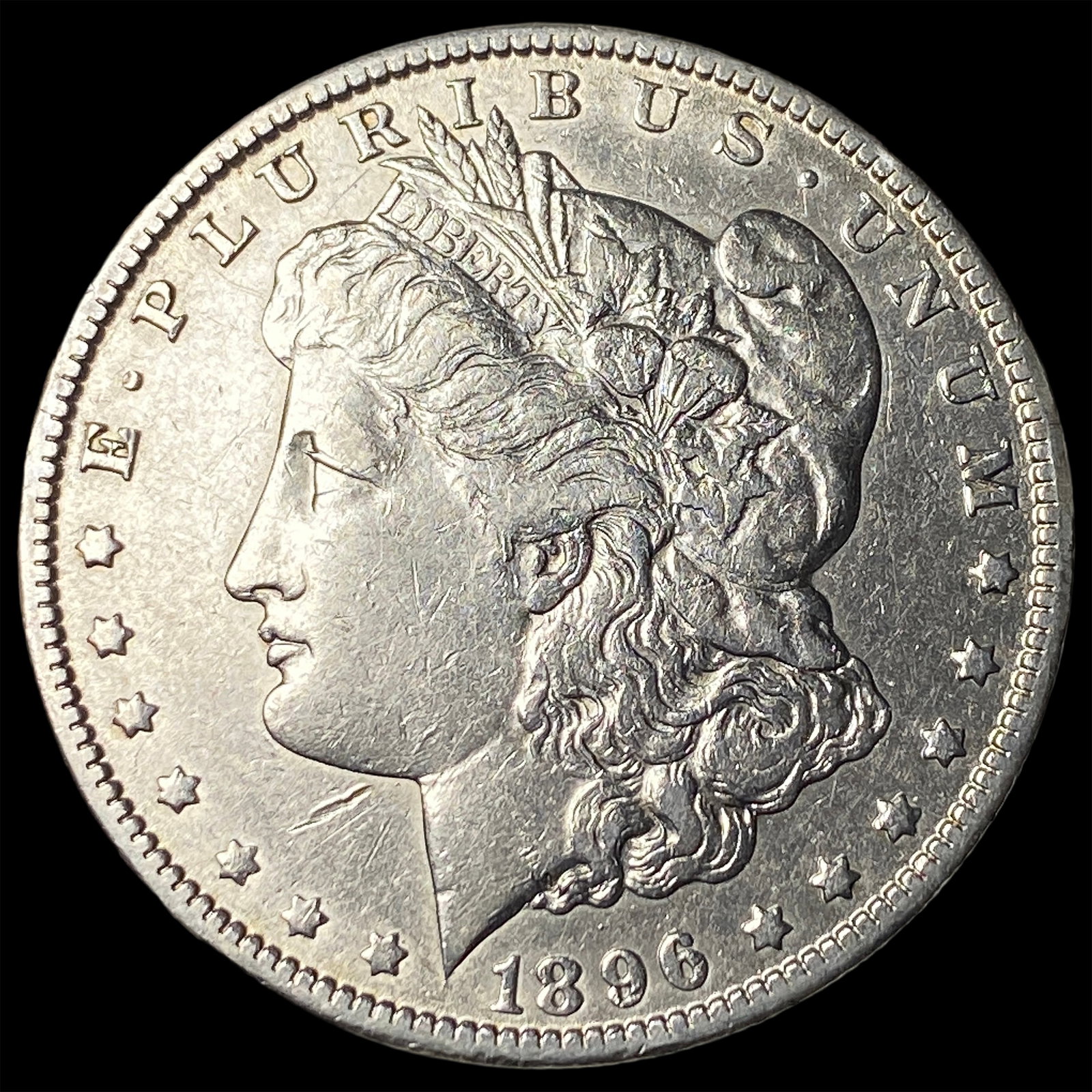 1896-O Silver Morgan Dollar CLOSELY UNCIRCULATED: 1896-O Silver Morgan Dollar CLOSELY UNCIRCULATED
