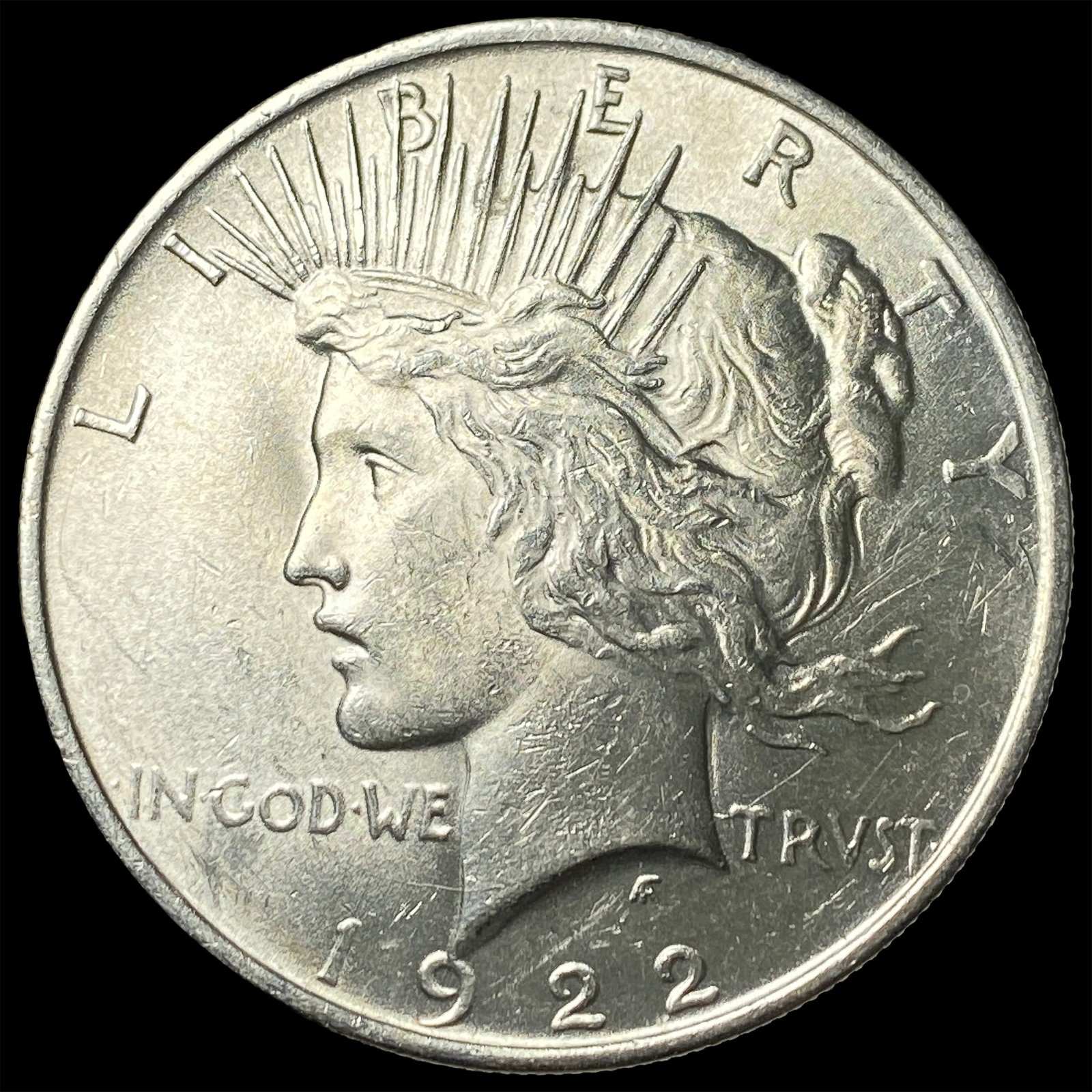 1922 Silver Peace Dollar CHOICE BU: 1922 Silver Peace Dollar CHOICE BU