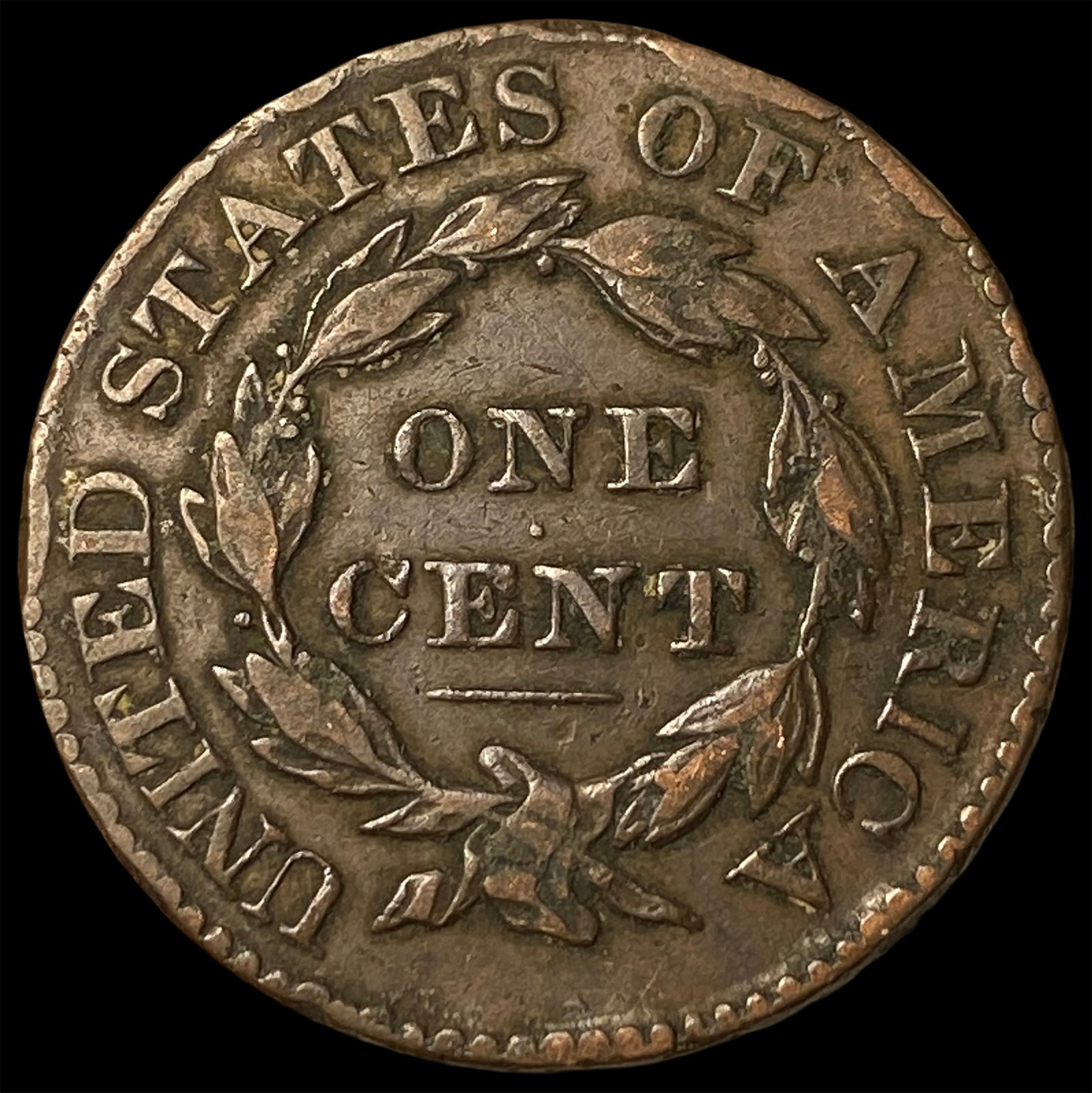 1828 Copper Large Cent CLOSELY UNCIRCULATED - 2