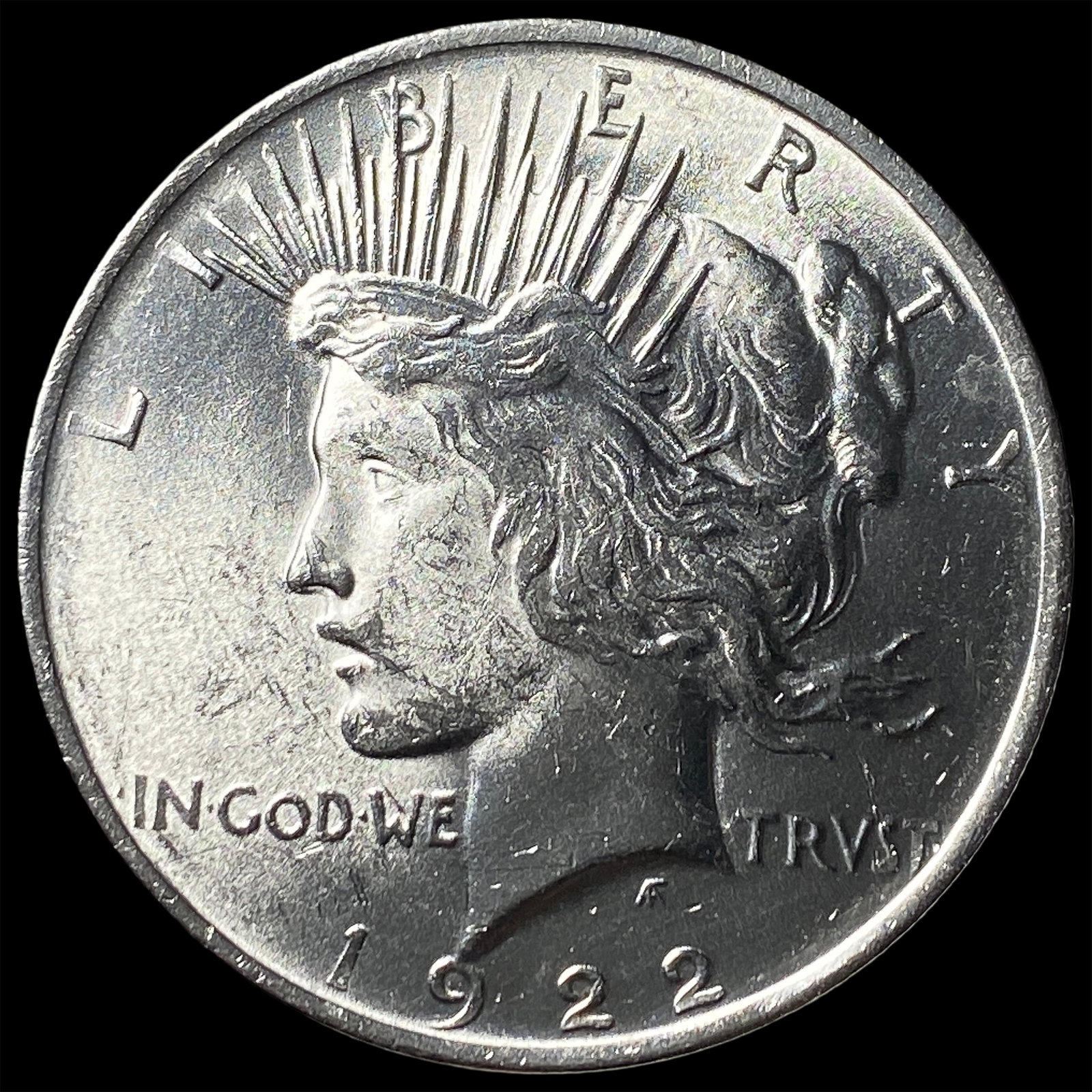 1922 Silver Peace Dollar CHOICE BU: 1922 Silver Peace Dollar CHOICE BU
