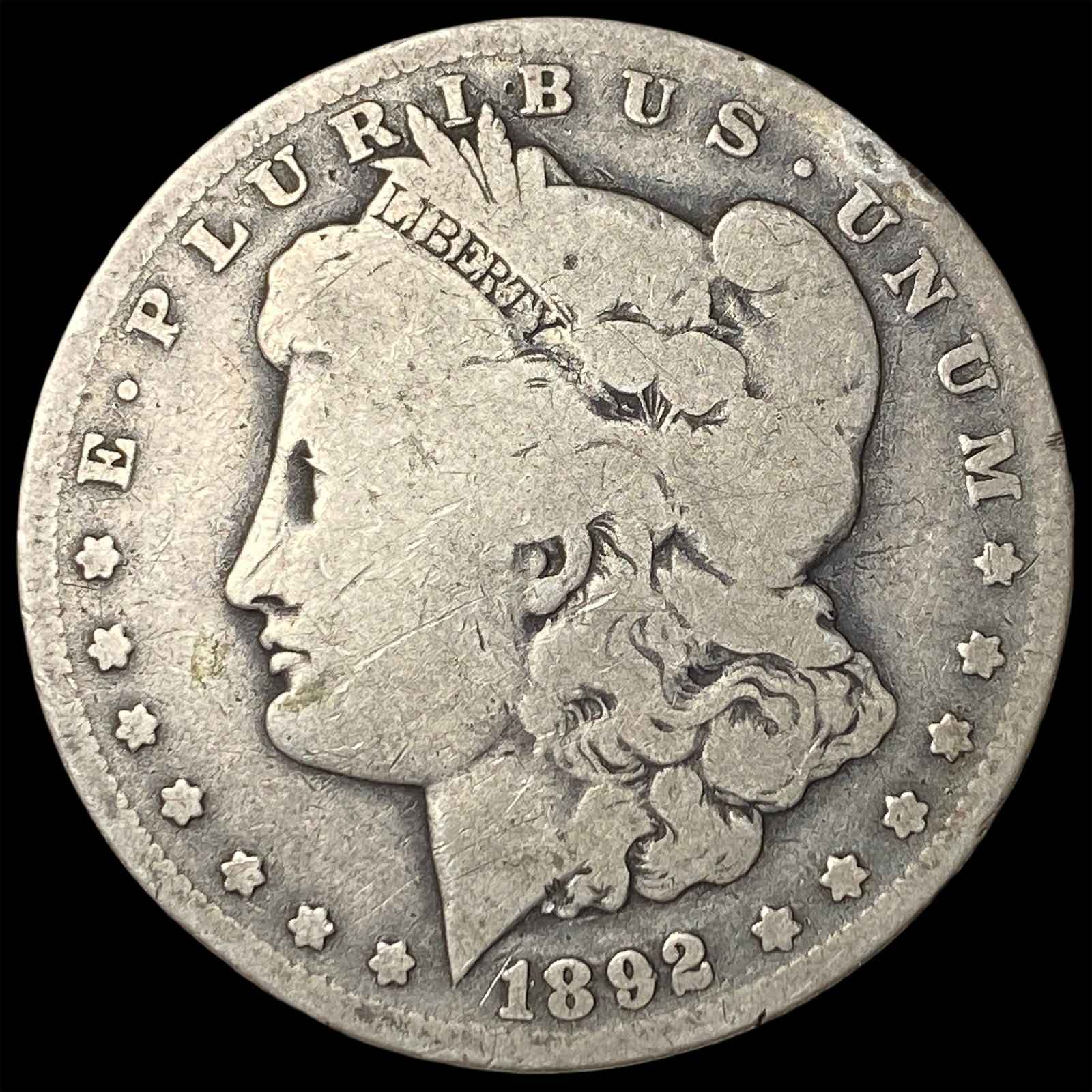 1892-O Silver Morgan Dollar NICELY CIRCULATED: 1892-O Silver Morgan Dollar NICELY CIRCULATED
