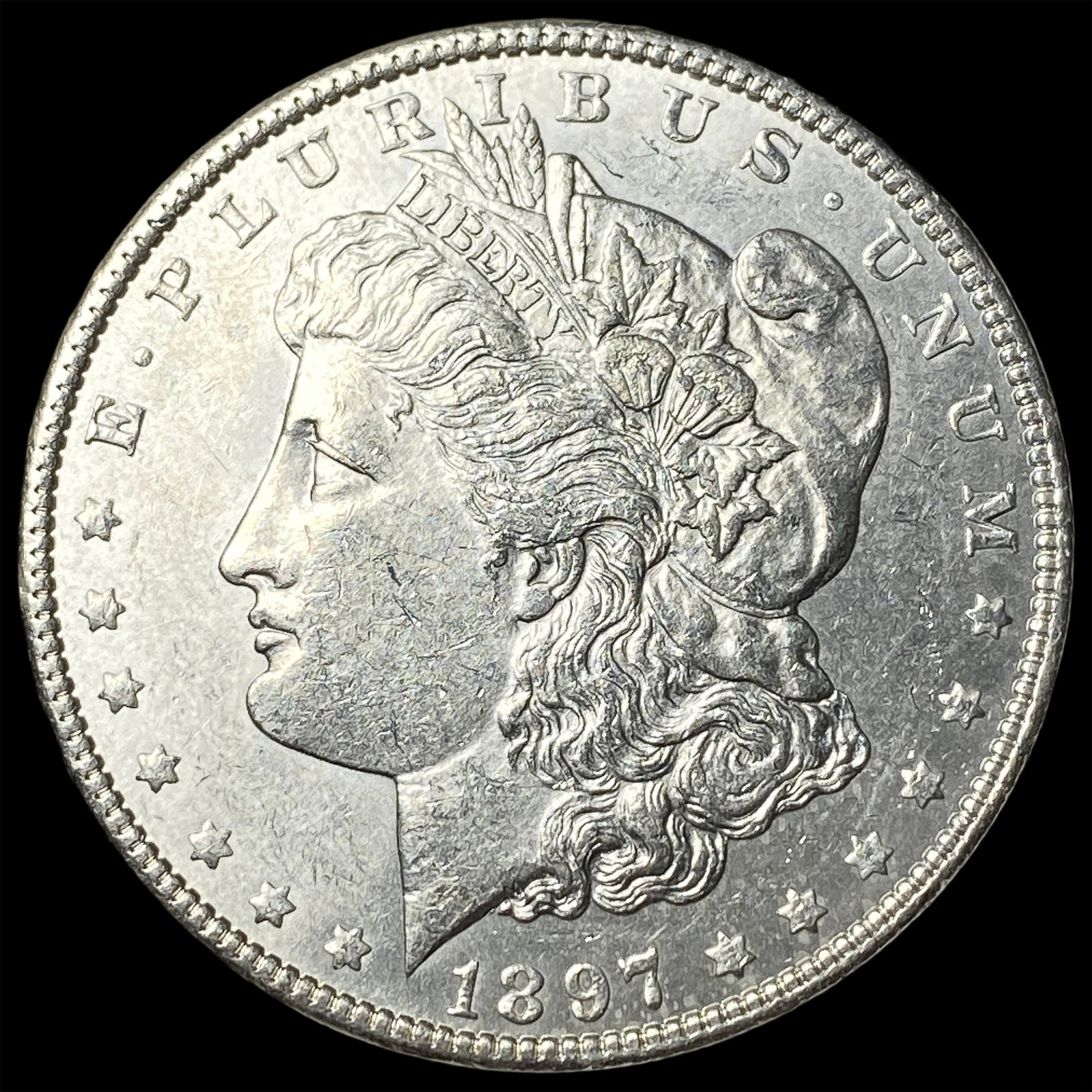 1897-S Silver Morgan Dollar UNCIRCULATED: 1897-S Silver Morgan Dollar UNCIRCULATED