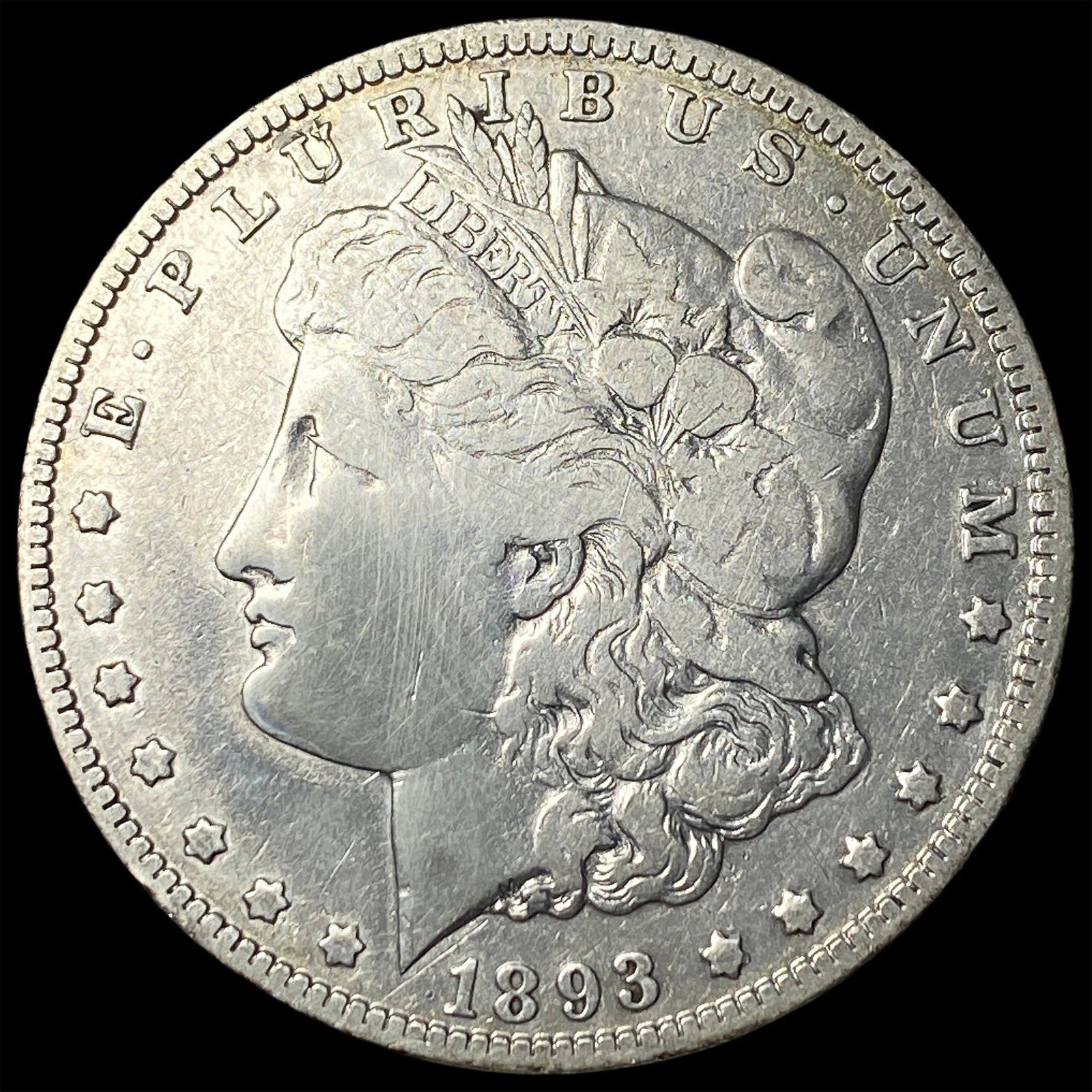 1893-O Silver Morgan Dollar NICELY CIRCULATED: 1893-O Silver Morgan Dollar NICELY CIRCULATED