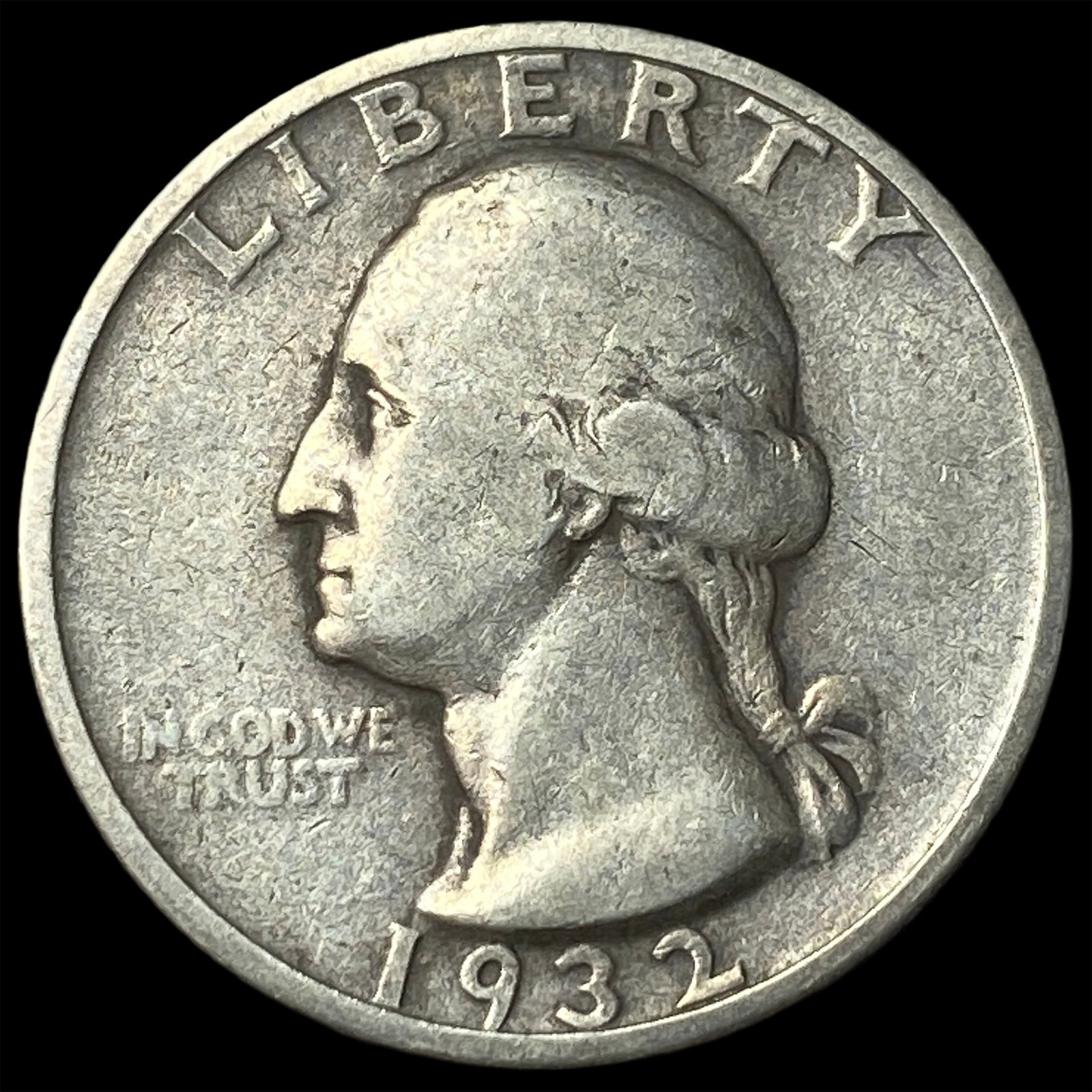 1932-S Silver Washington Quarter LIGHTLY CIRCULATED: 1932-S Silver Washington Quarter LIGHTLY CIRCULATED