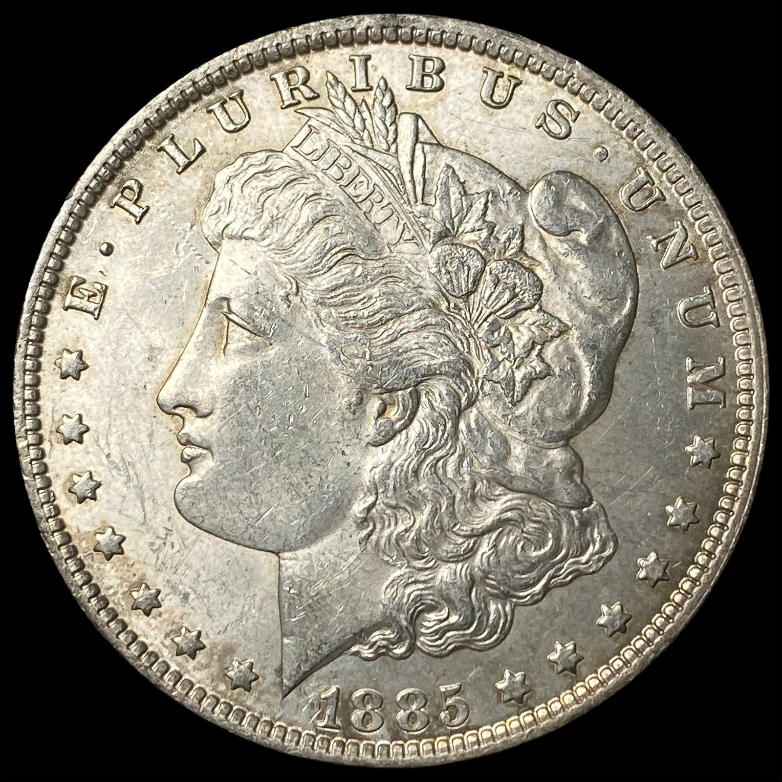 1885-O Silver Morgan Dollar CHOICE BU: 1885-O Silver Morgan Dollar CHOICE BU