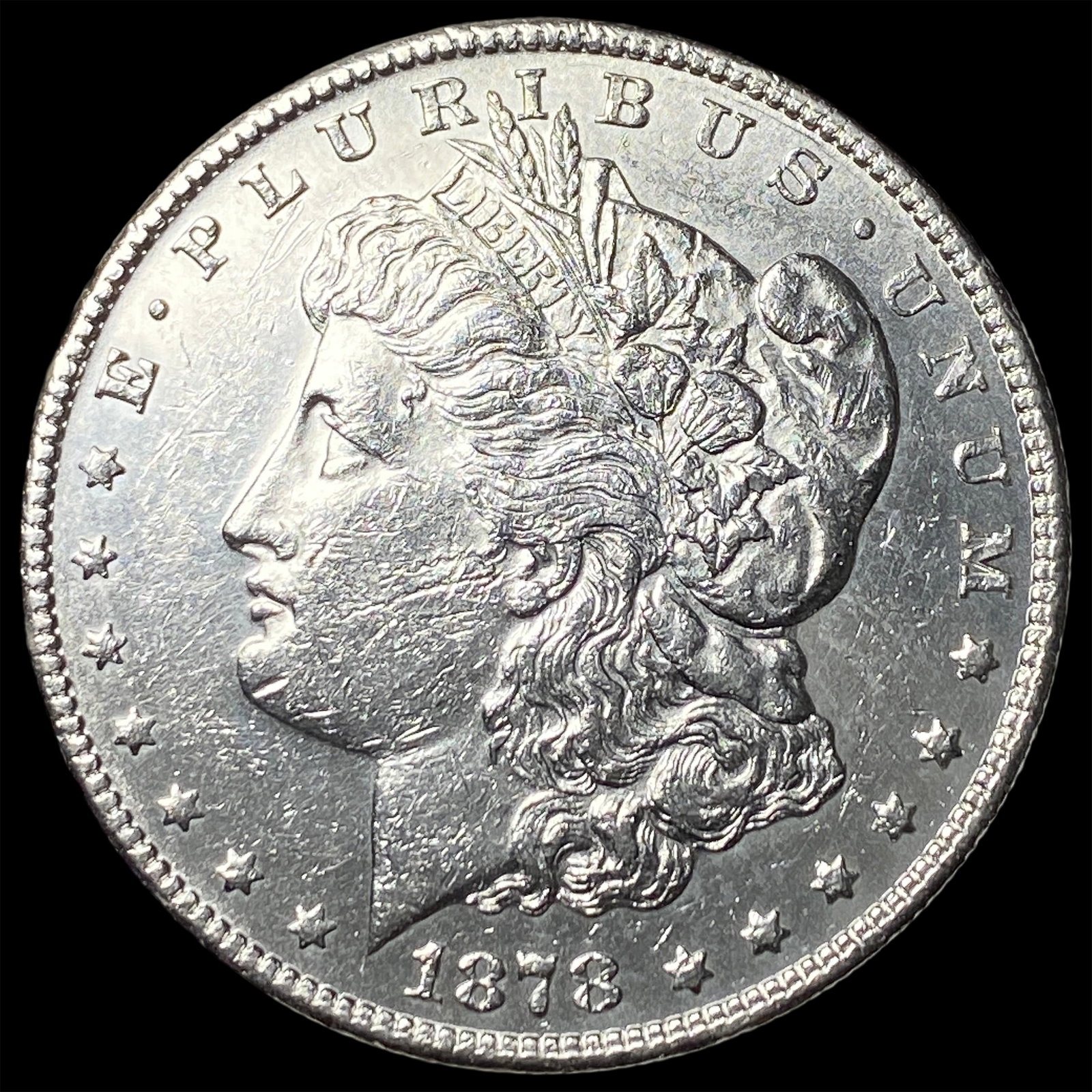 1878 Silver Morgan Dollar UNCIRCULATED: 1878 Silver Morgan Dollar UNCIRCULATED