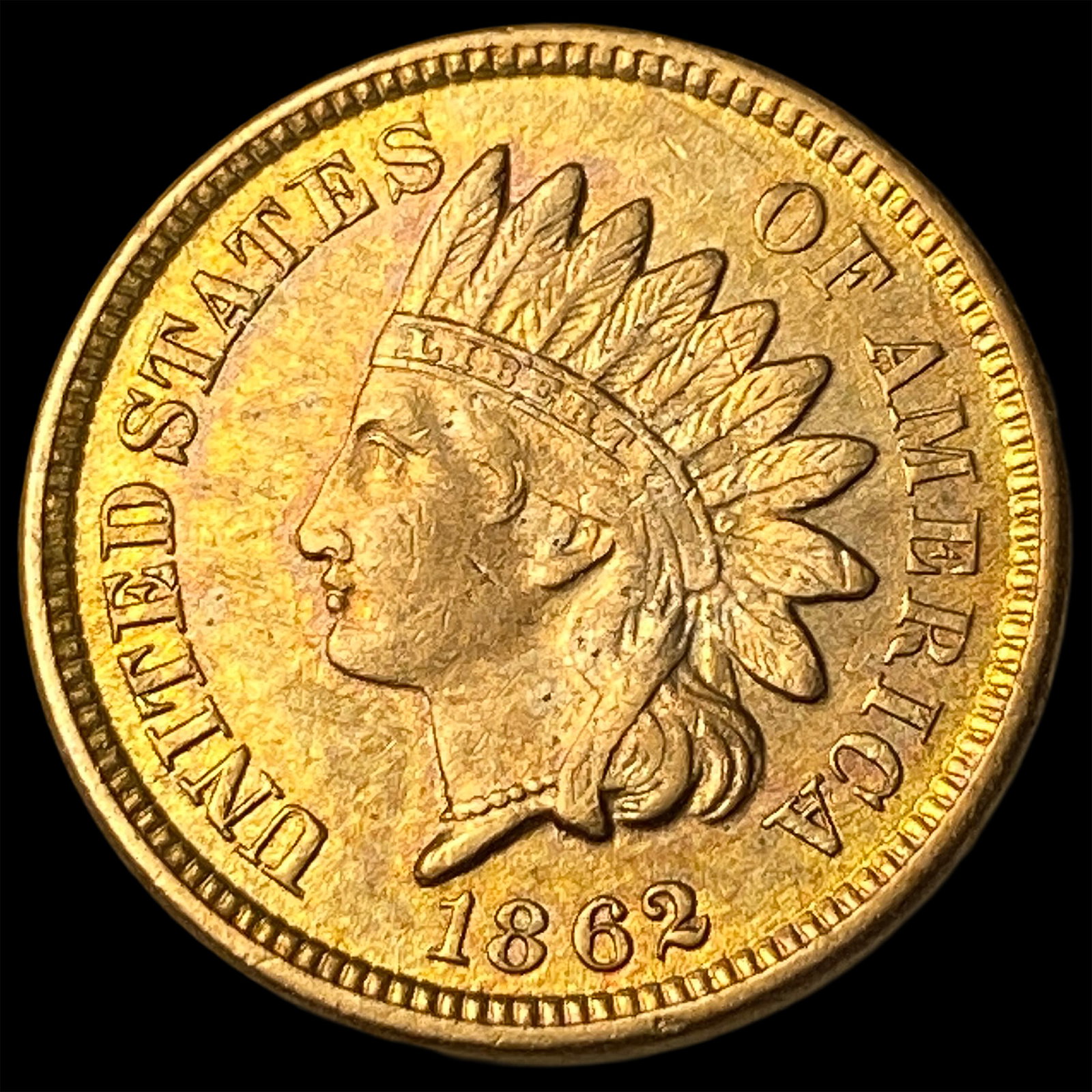 1862 Copper-Nickel Indian Head Cent UNCIRCULATED: 1862 Copper-Nickel Indian Head Cent UNCIRCULATED