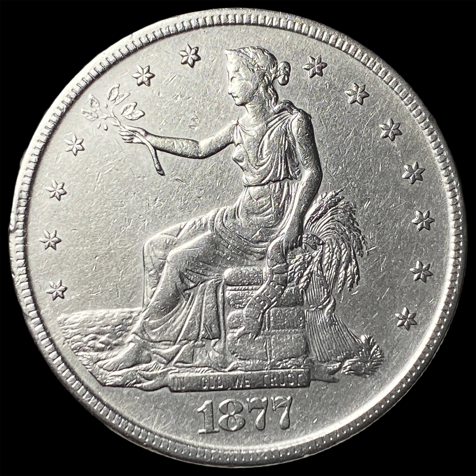 1877-S Silver Trade Dollar UNCIRCULATED: 1877-S Silver Trade Dollar UNCIRCULATED