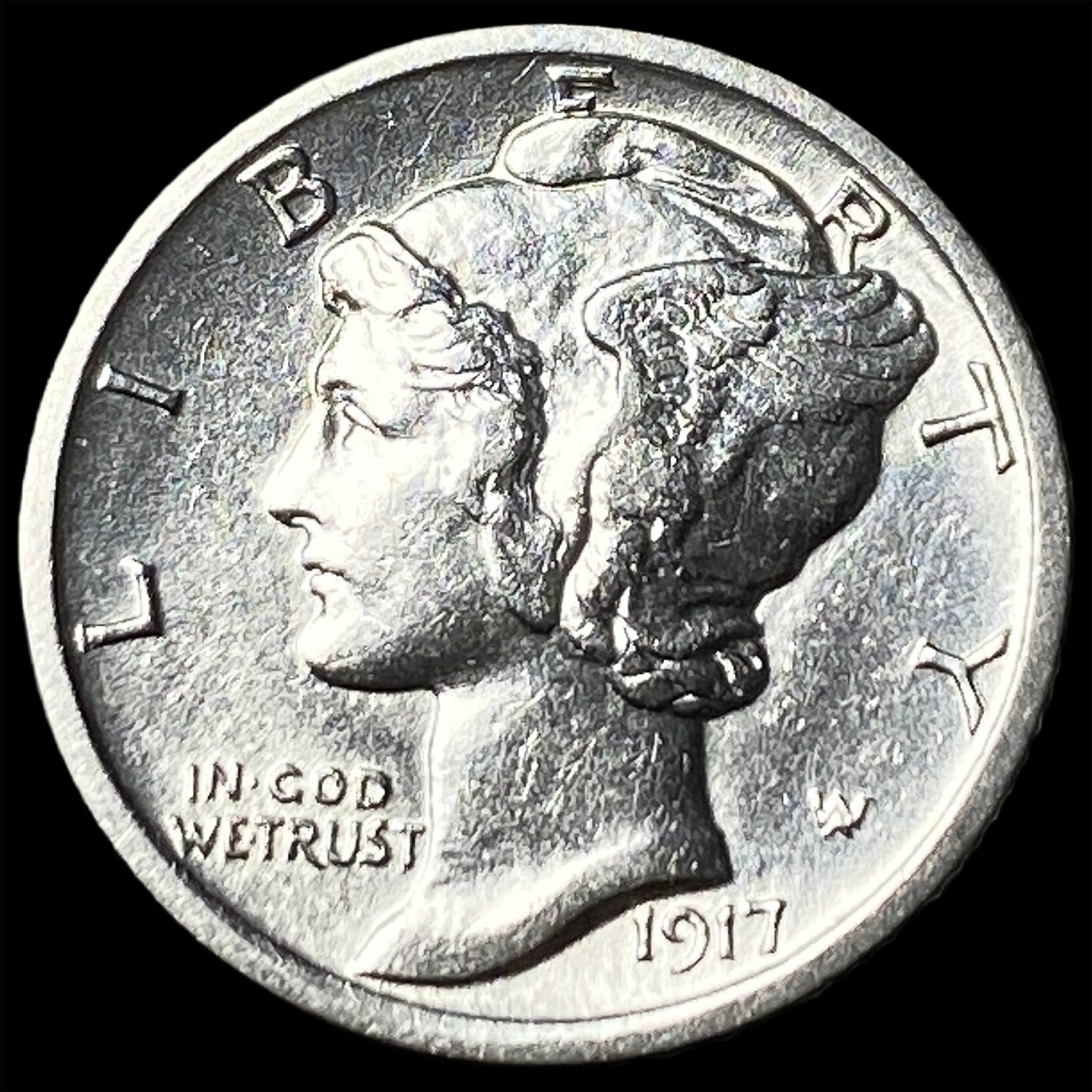 1917 Mercury Dime UNCIRCULATED: 1917 Mercury Dime UNCIRCULATED
